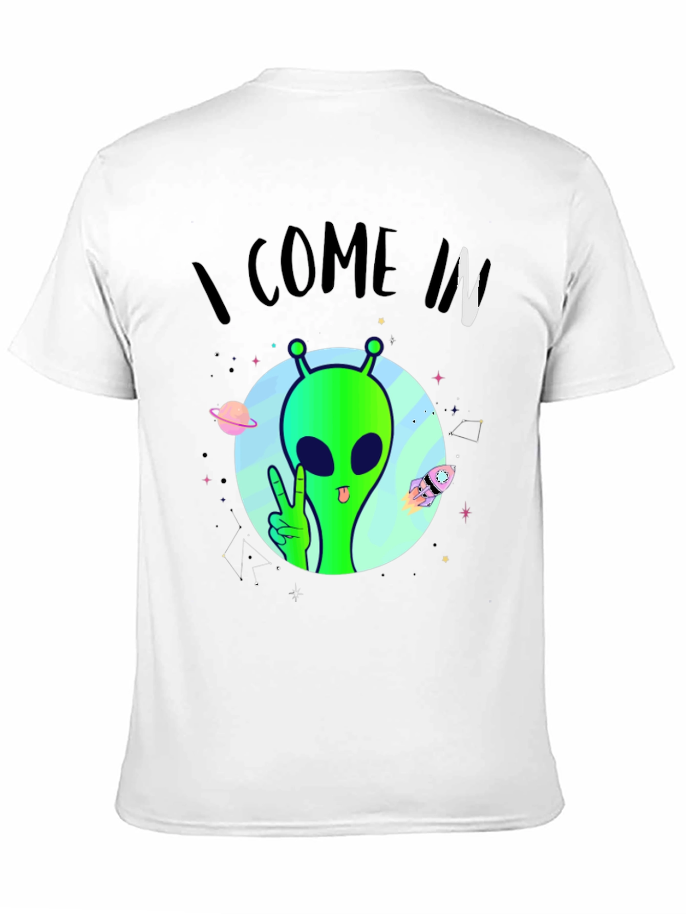 I Come In Peace Alien T-Shirt