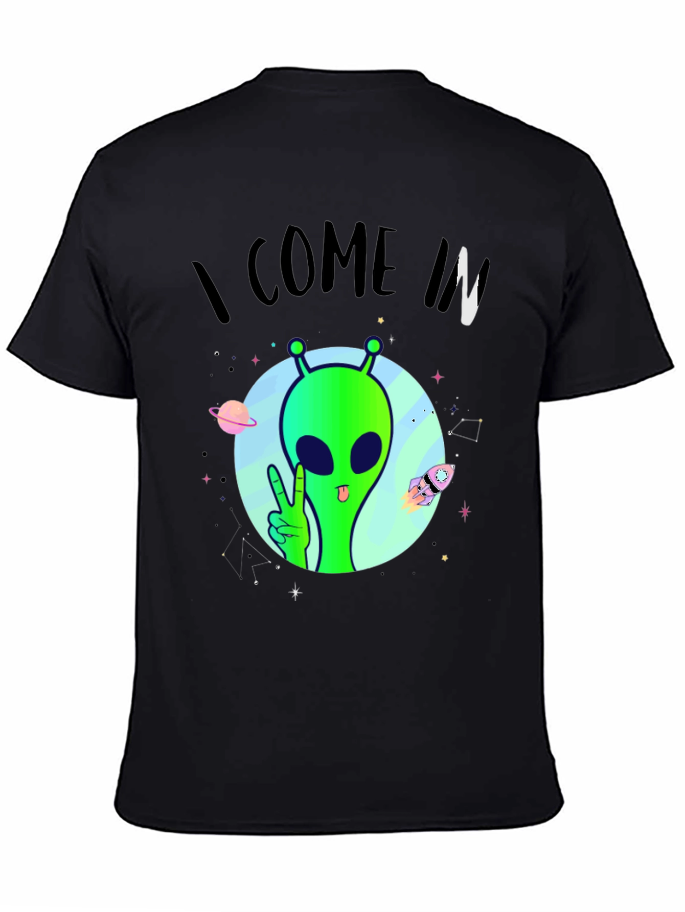 I Come In Peace Alien T-Shirt