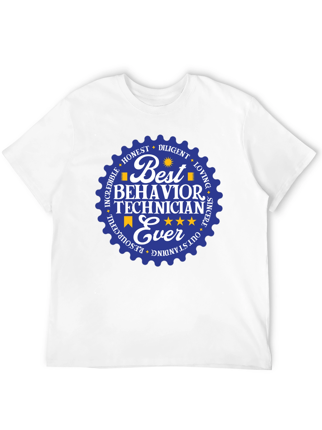 Best Behavior Technician Ever - Black T-Shirt