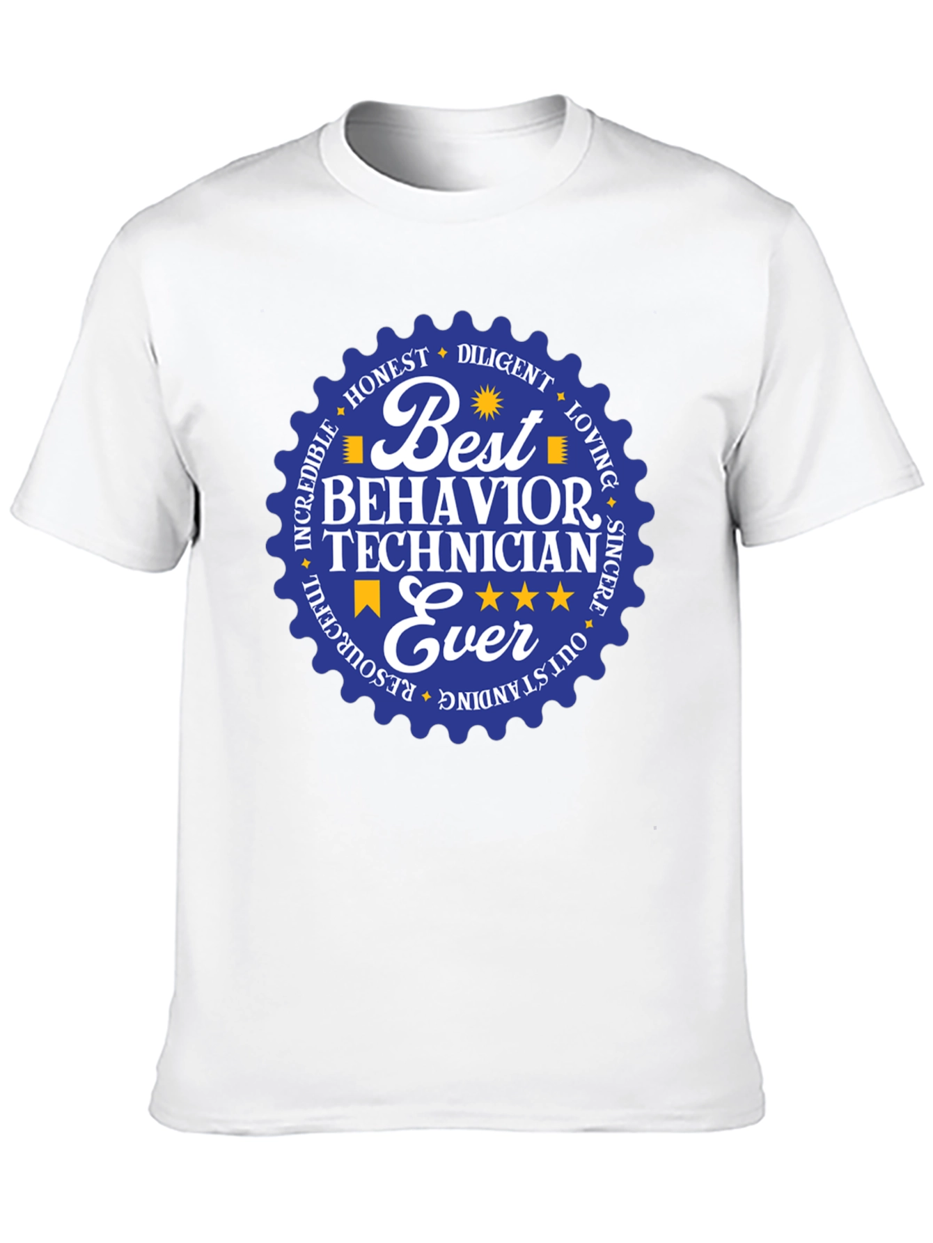 Best Behavior Technician Ever - Black T-Shirt