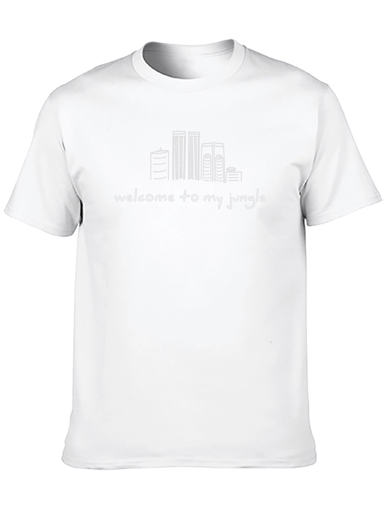 Welcome to My Jungle Cityscape Graphic Tee