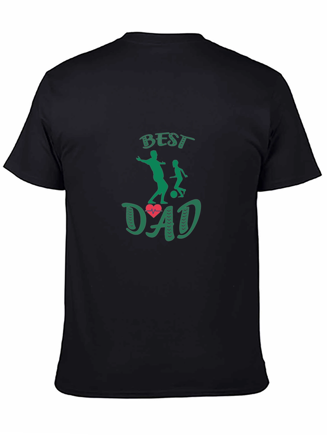 Best Dad Soccer T-Shirt