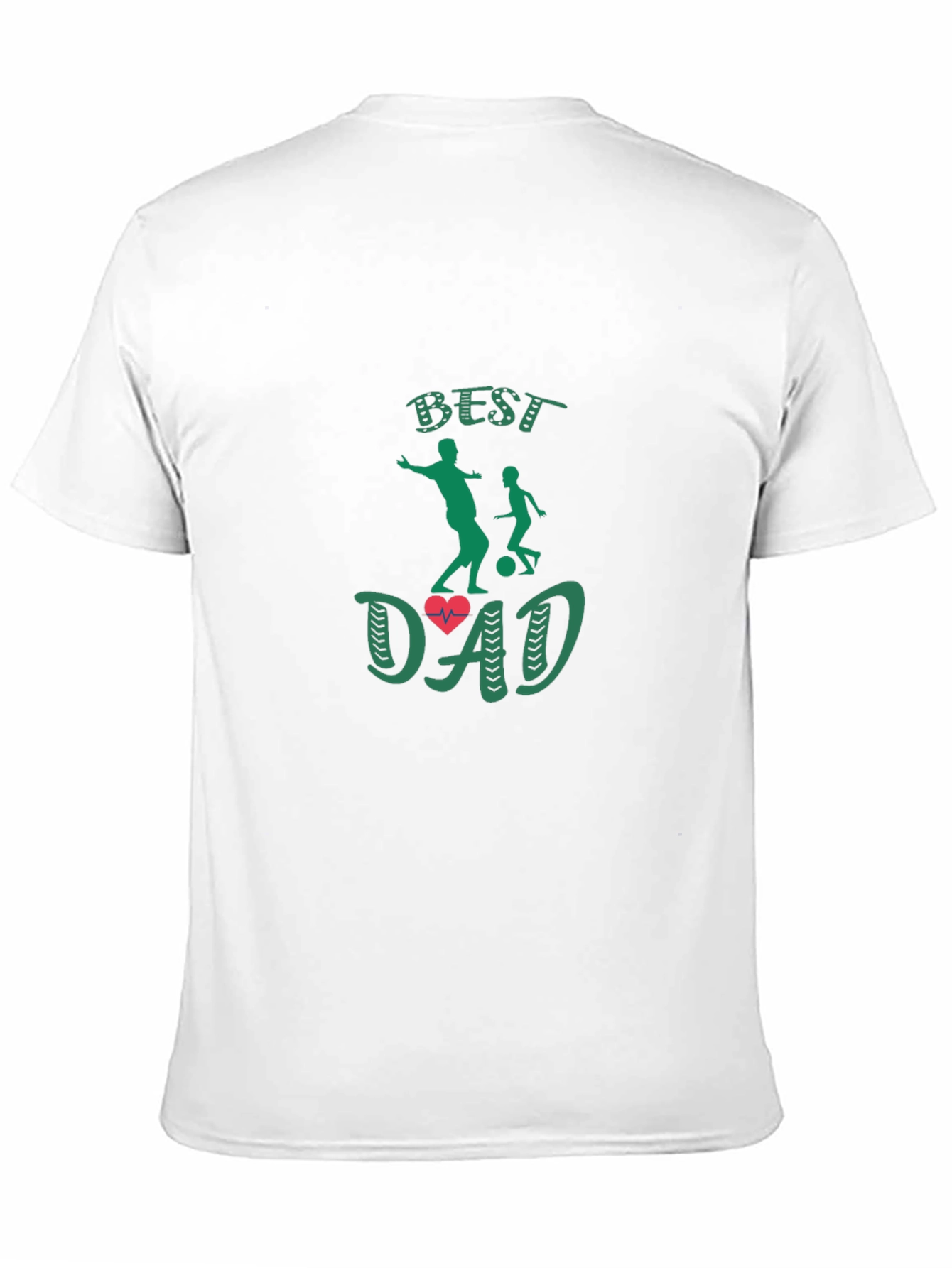 Best Dad Soccer T-Shirt