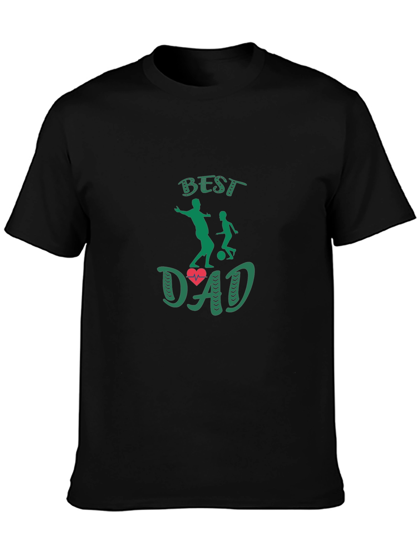 Best Dad Soccer T-Shirt