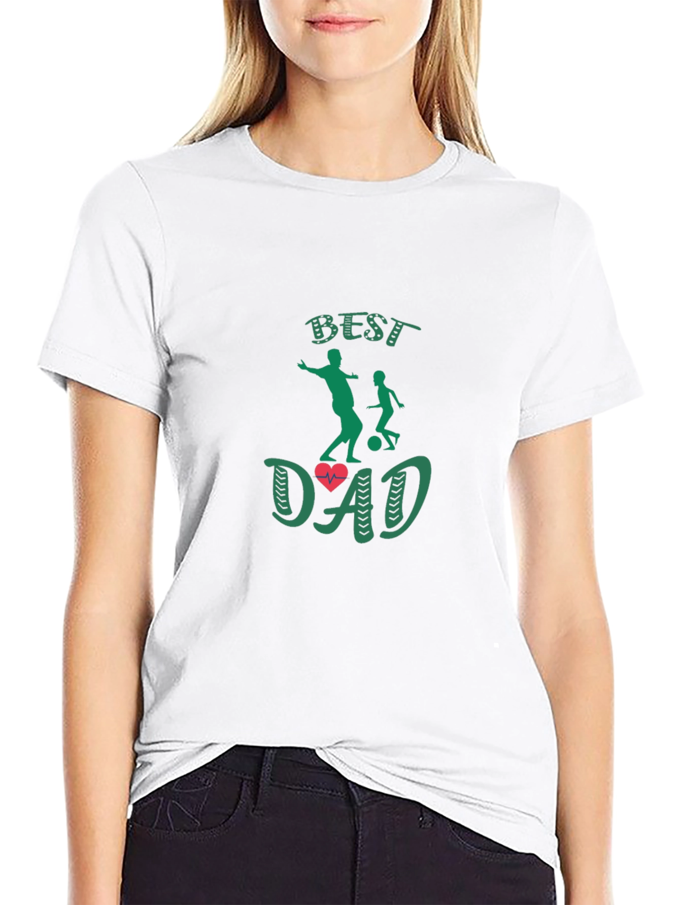 Best Dad Soccer T-Shirt