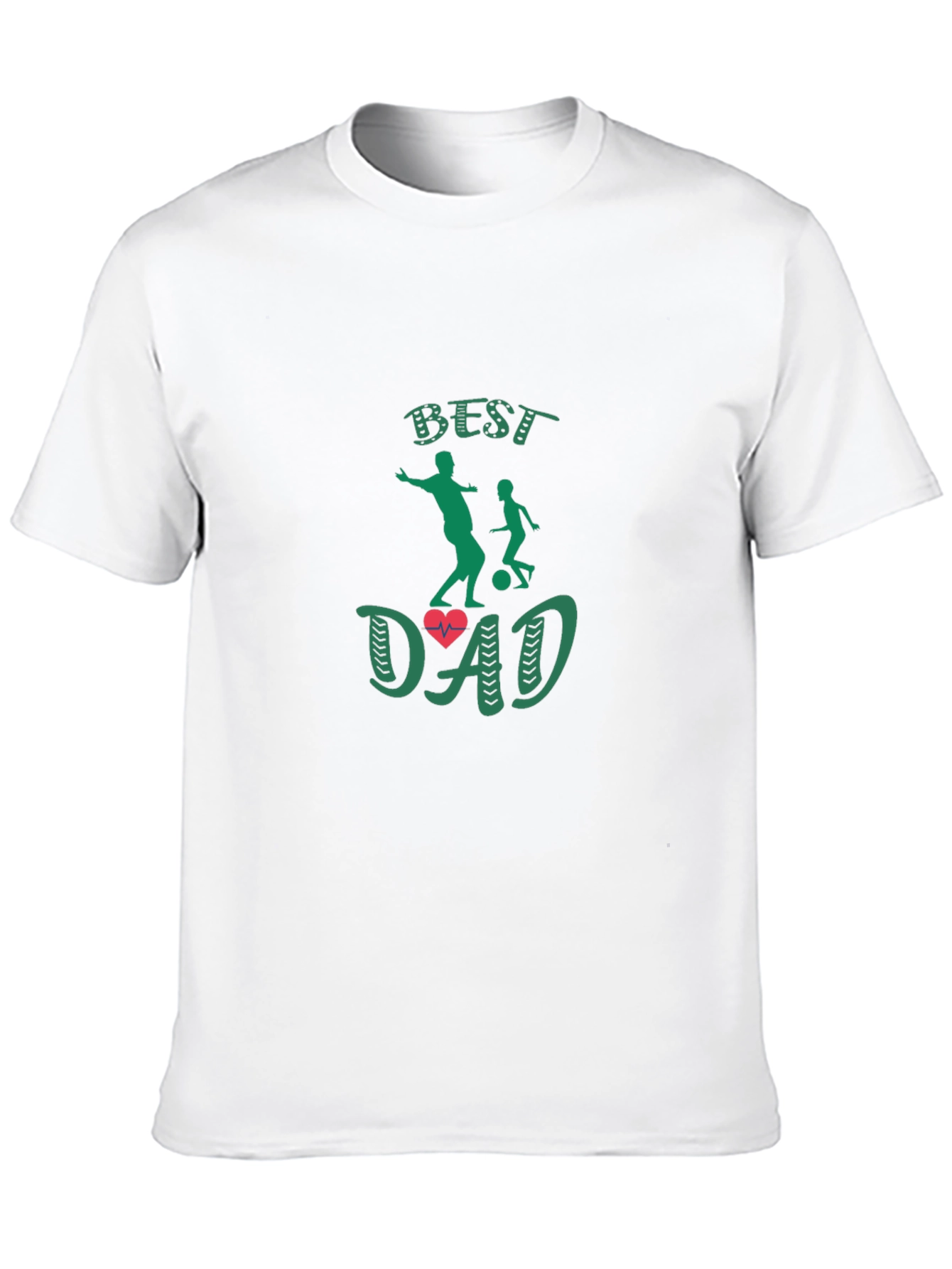 Best Dad Soccer T-Shirt