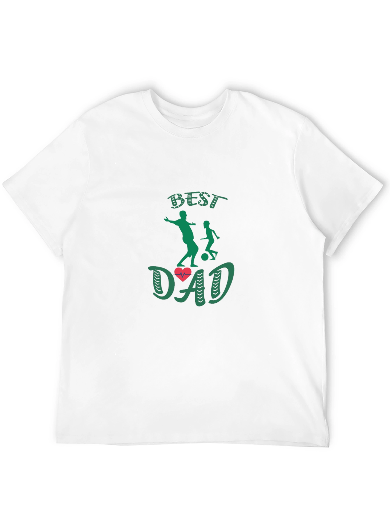 Best Dad Soccer T-Shirt