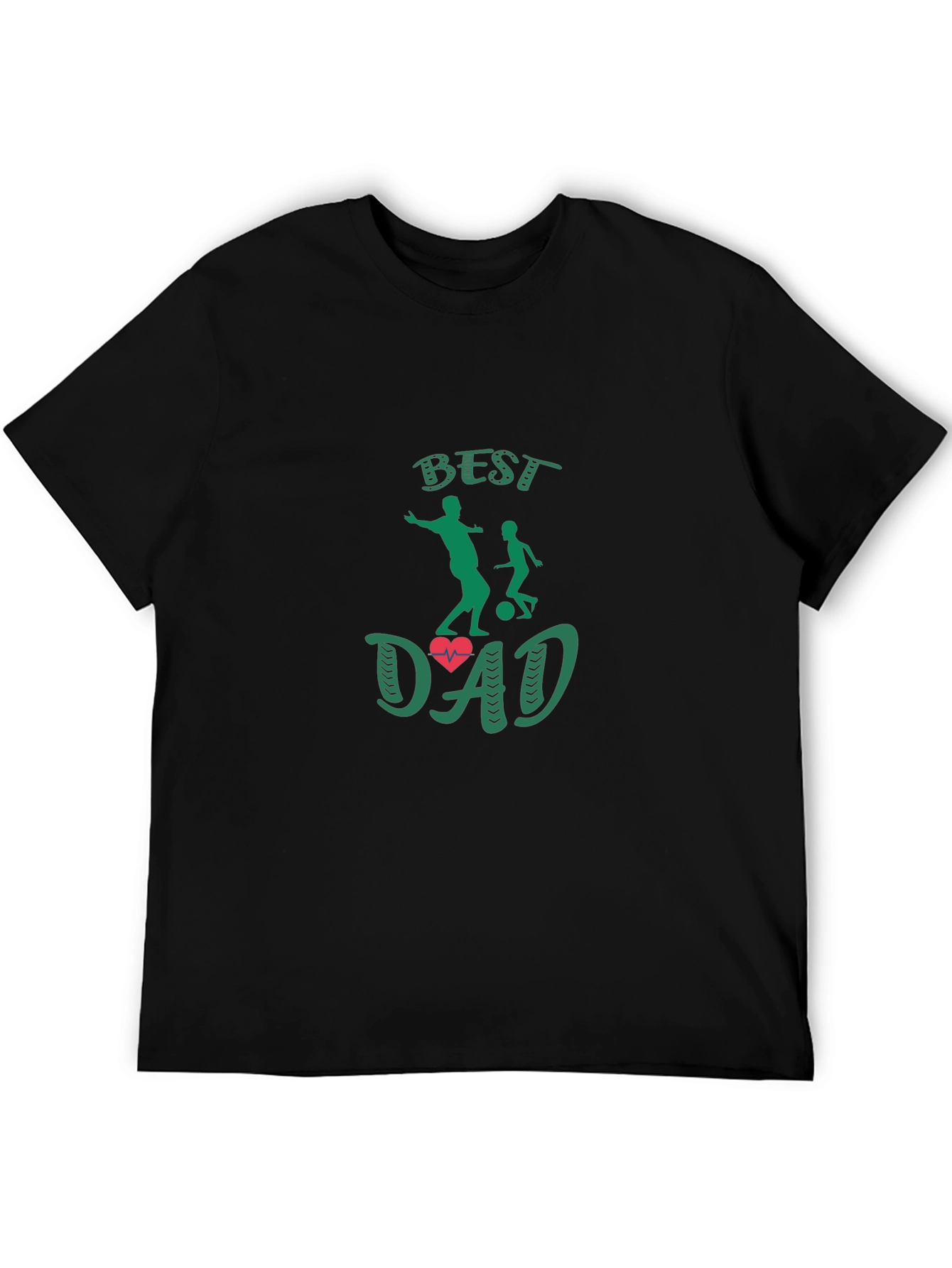 Best Dad Soccer T-Shirt
