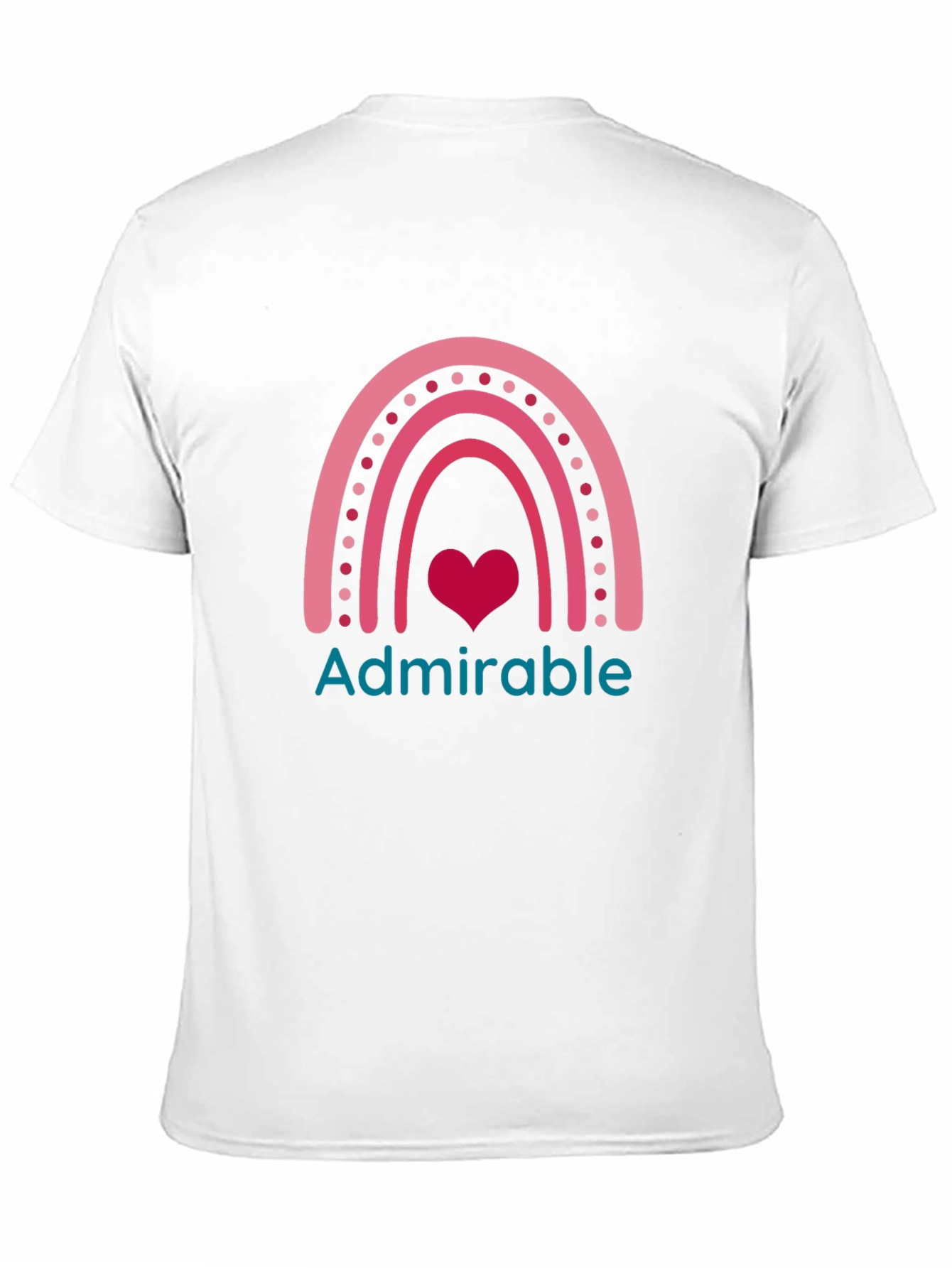 Adorable Rainbow Heart T-Shirt