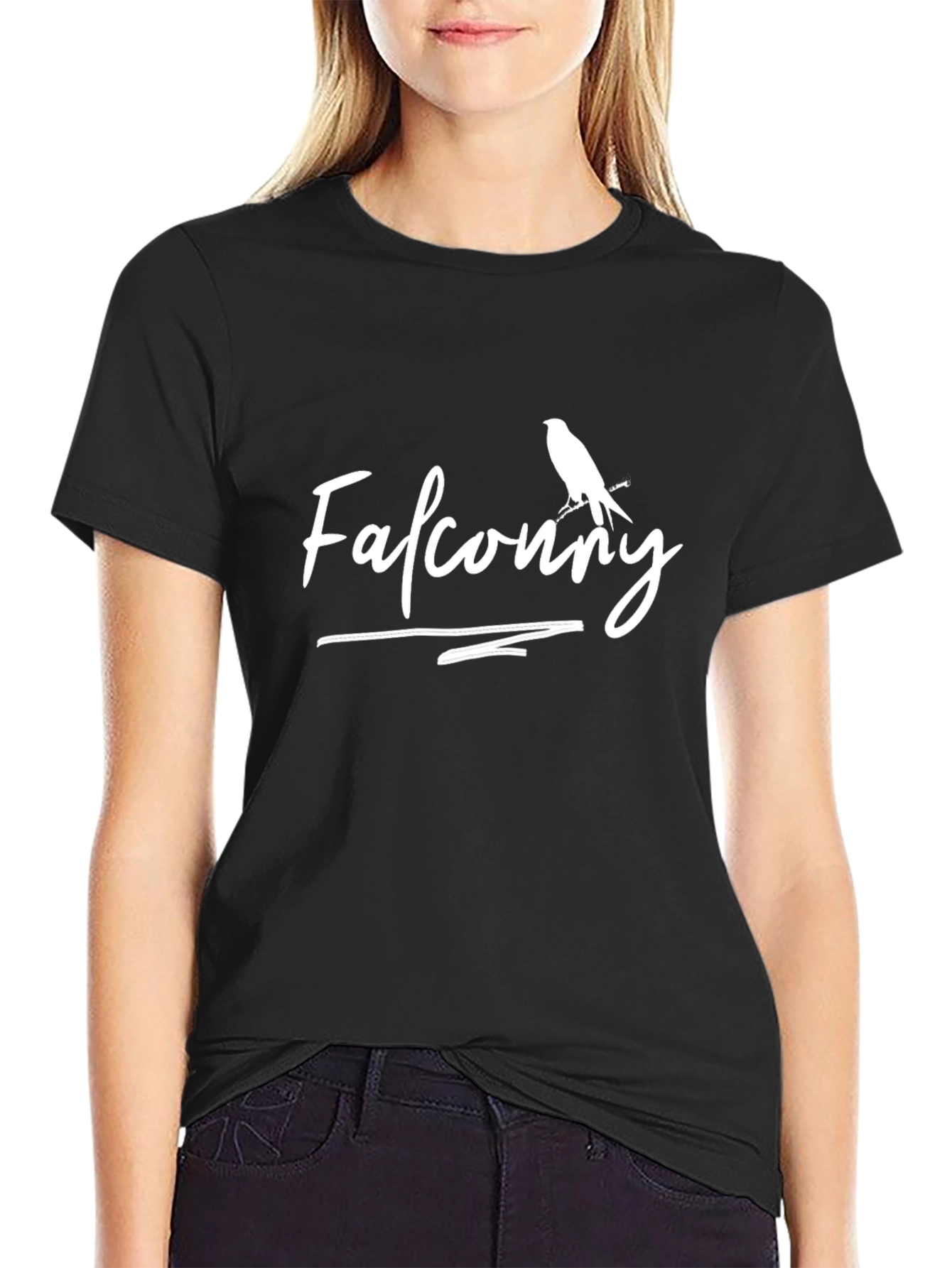 Falconry Bird T-Shirt - Unique Wildlife Graphic Tee