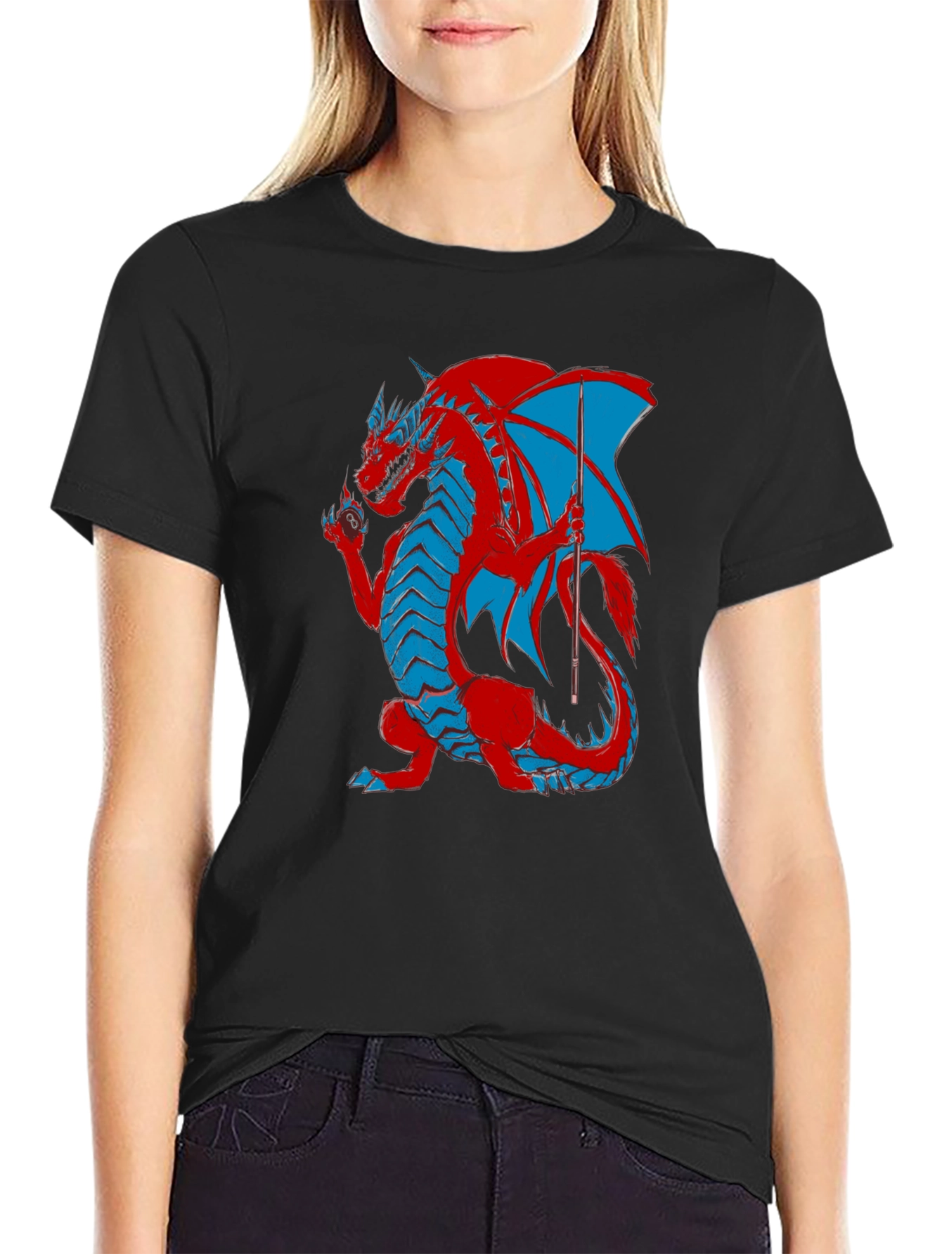 Dragon Billiards Black T-Shirt