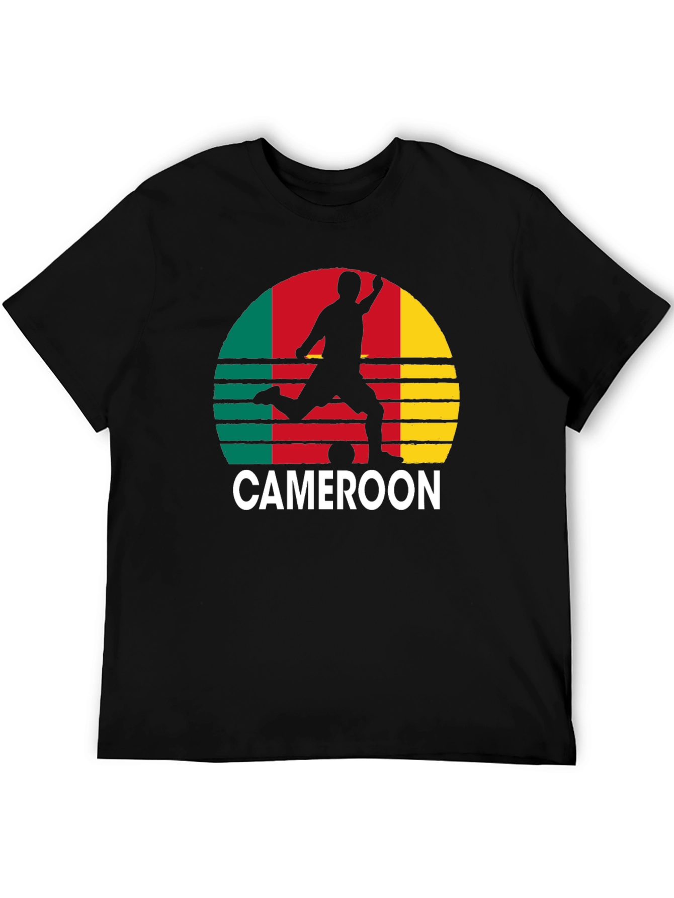 Cameroon Football T-Shirt - Retro Style