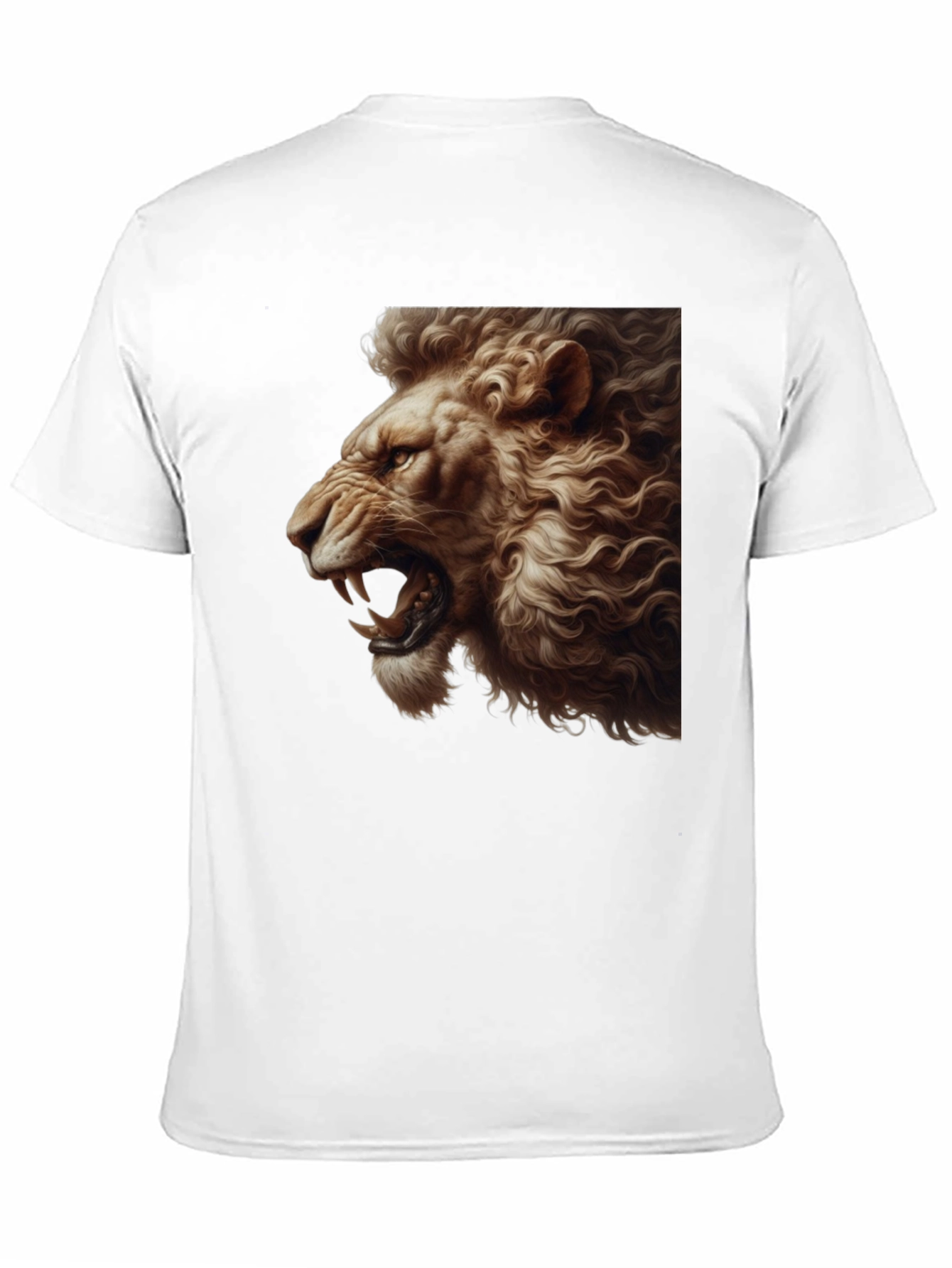 Roaring Lion Graphic Tee - Bold Black T-Shirt