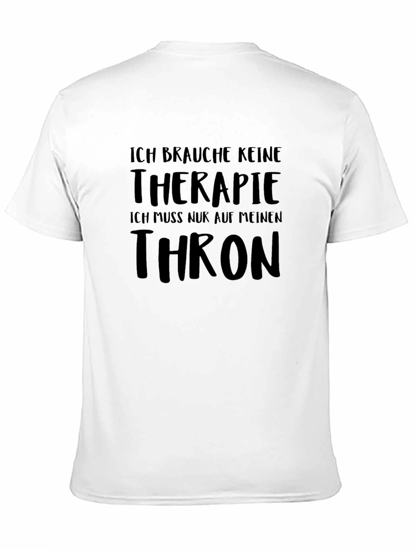 Therapie Throne Black Graphic T-Shirt