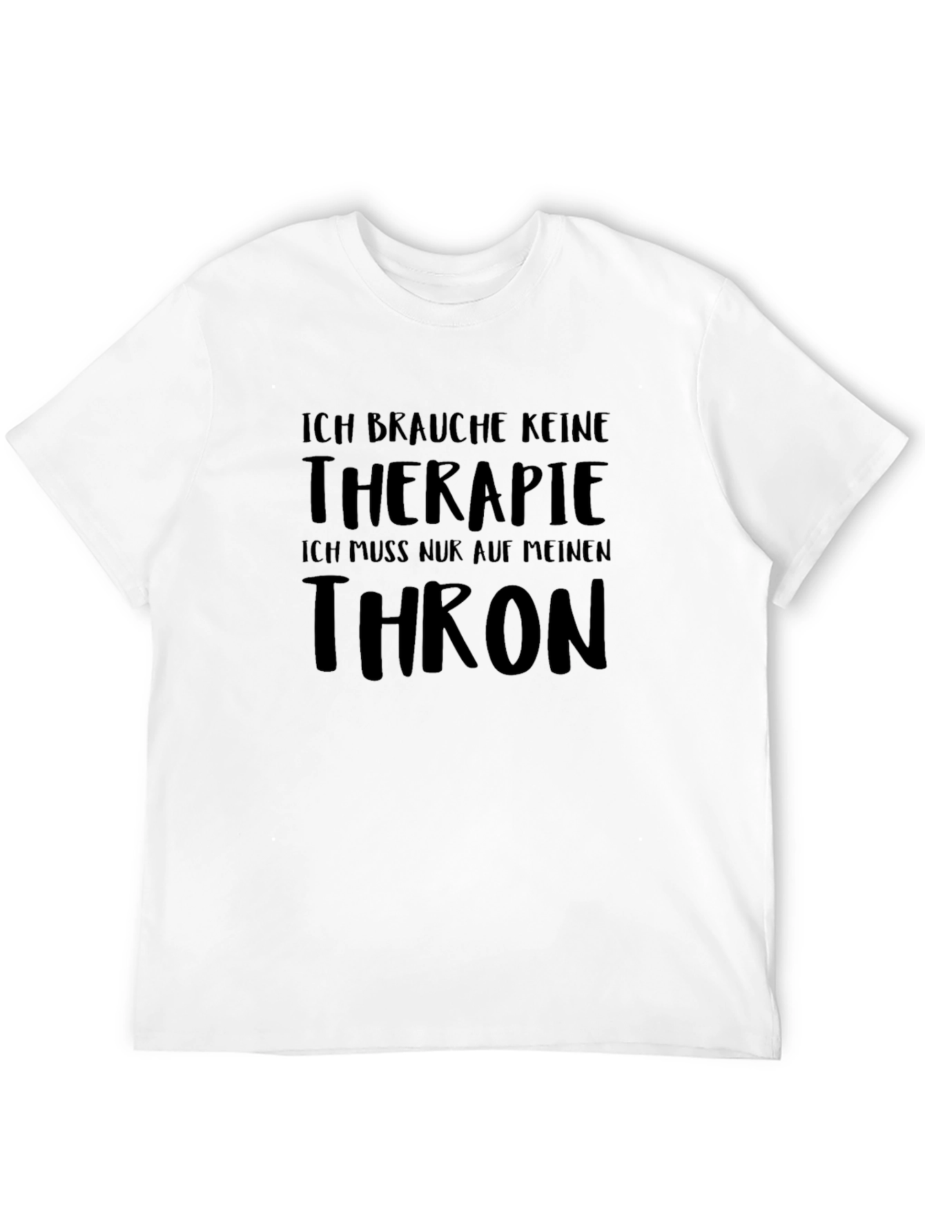 Therapie Throne Black Graphic T-Shirt