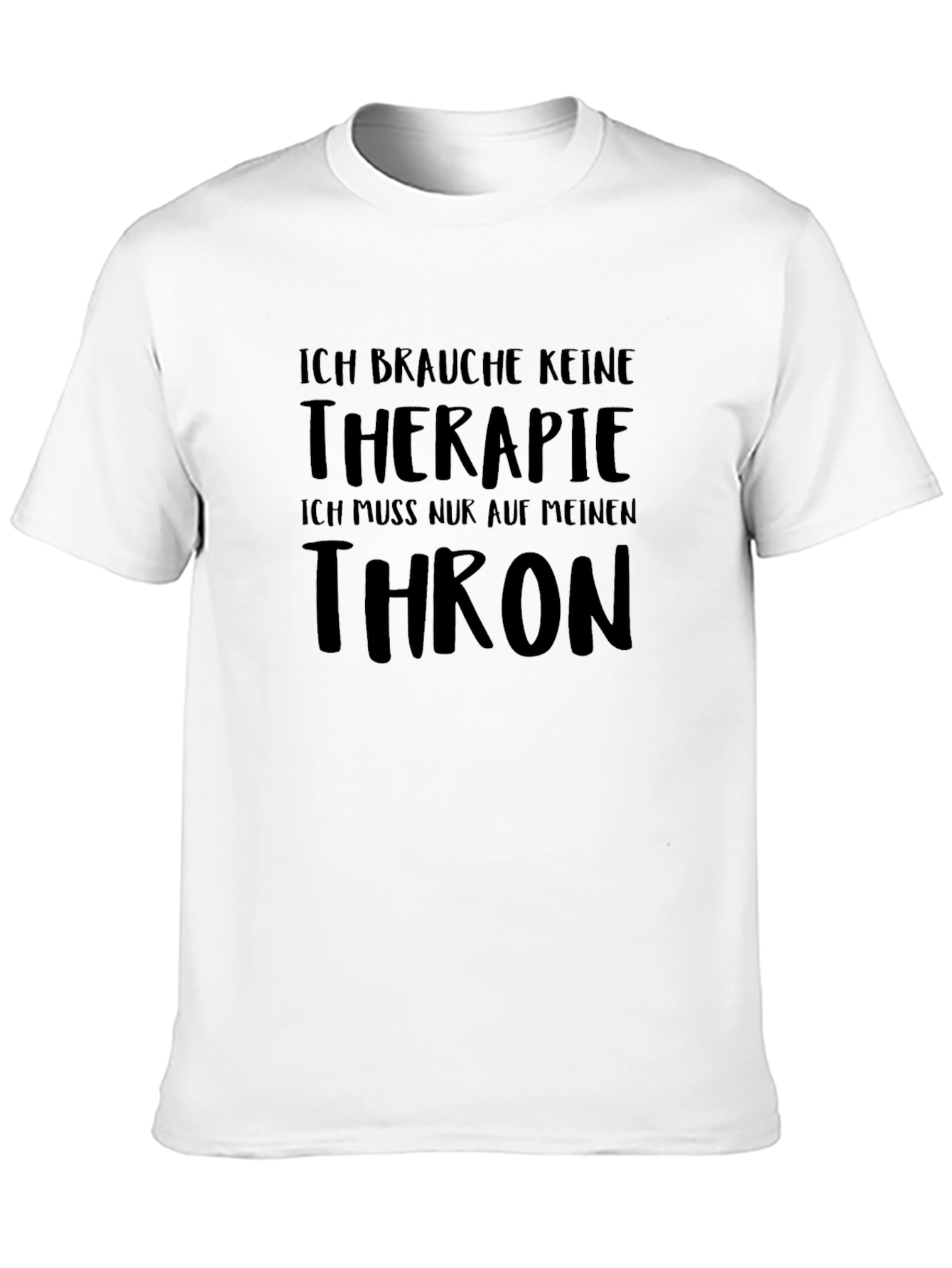 Therapie Throne Black Graphic T-Shirt