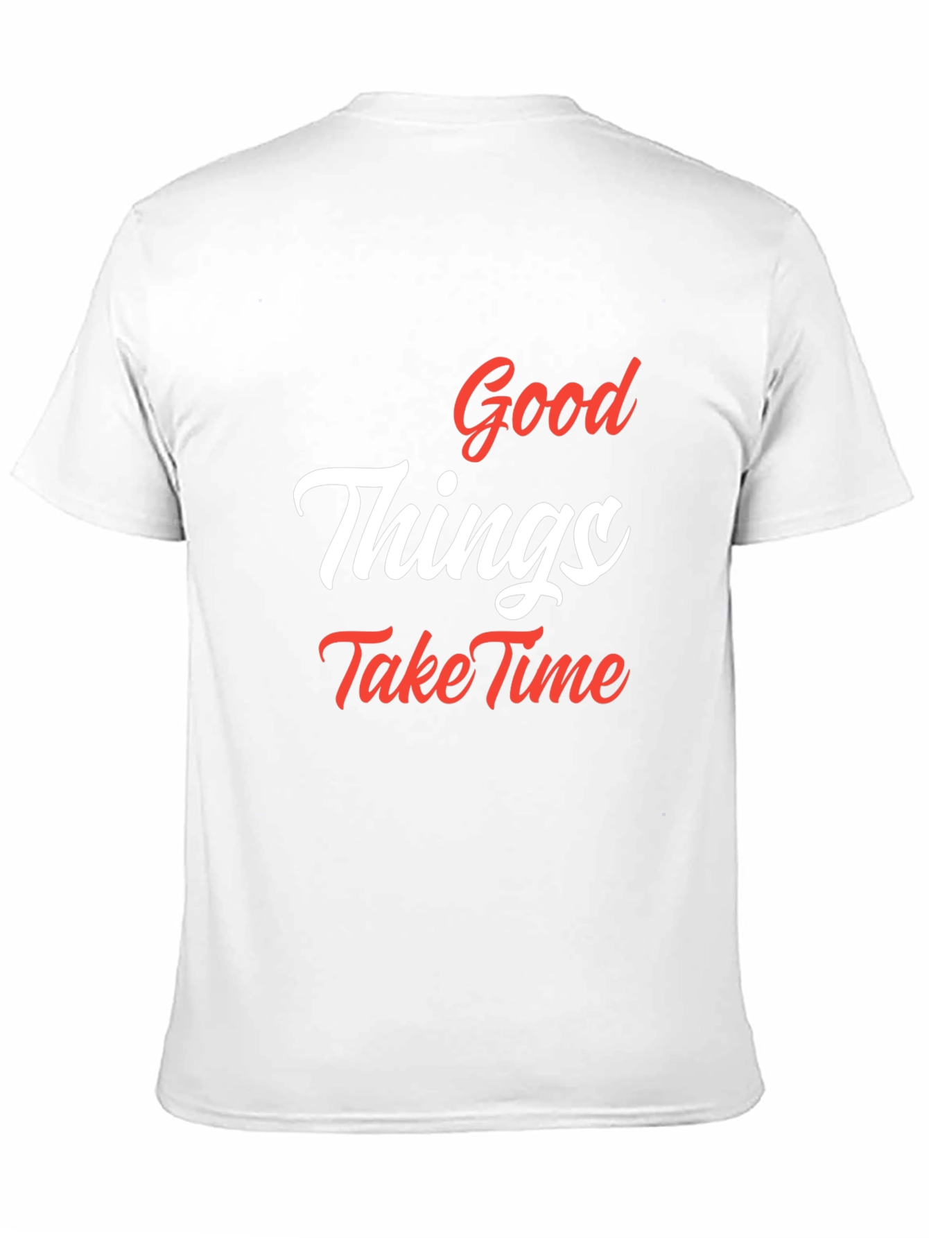 Good Things Take Time T-Shirt - Black