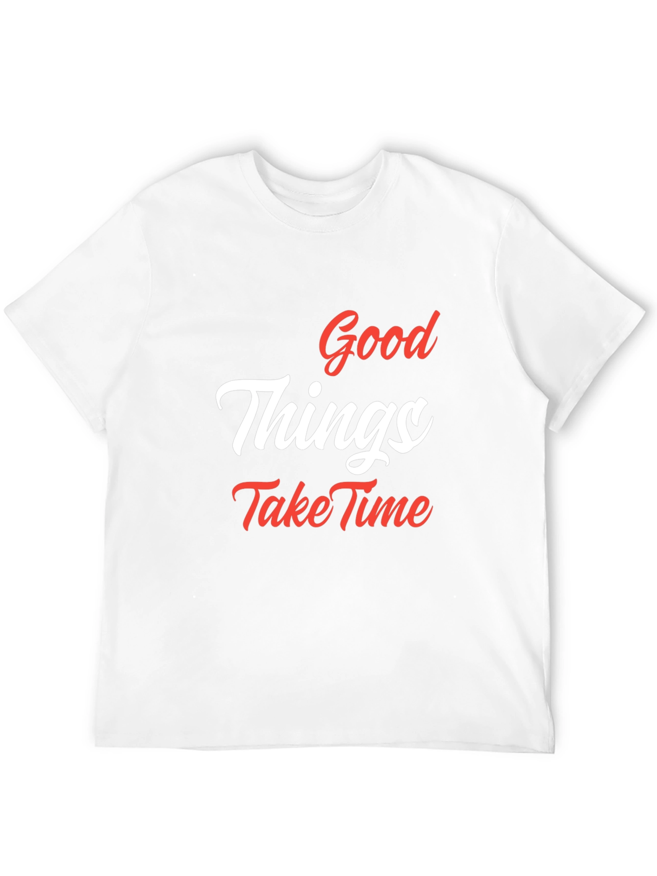 Good Things Take Time T-Shirt - Black