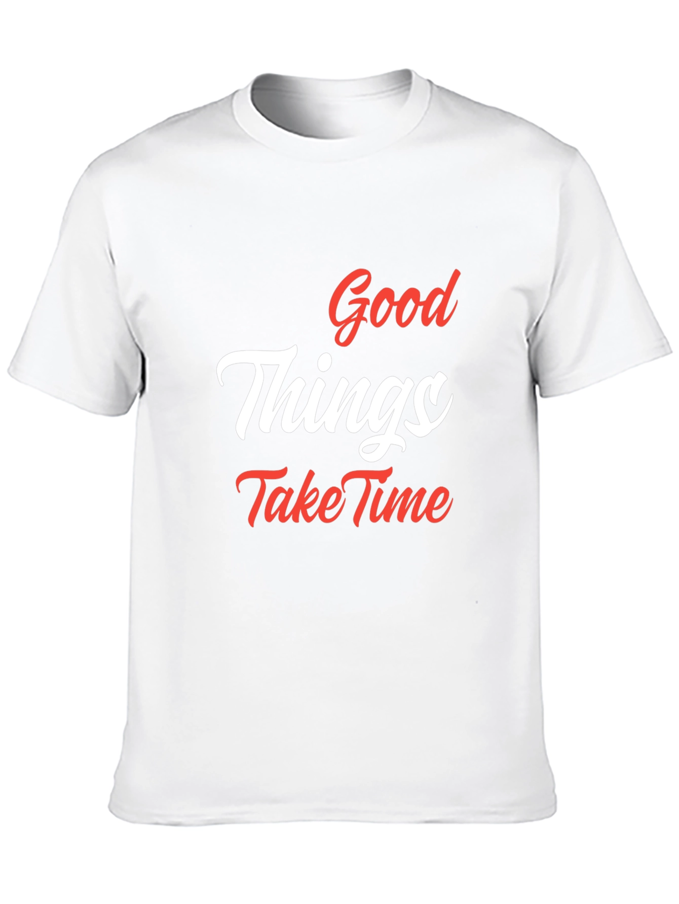 Good Things Take Time T-Shirt - Black