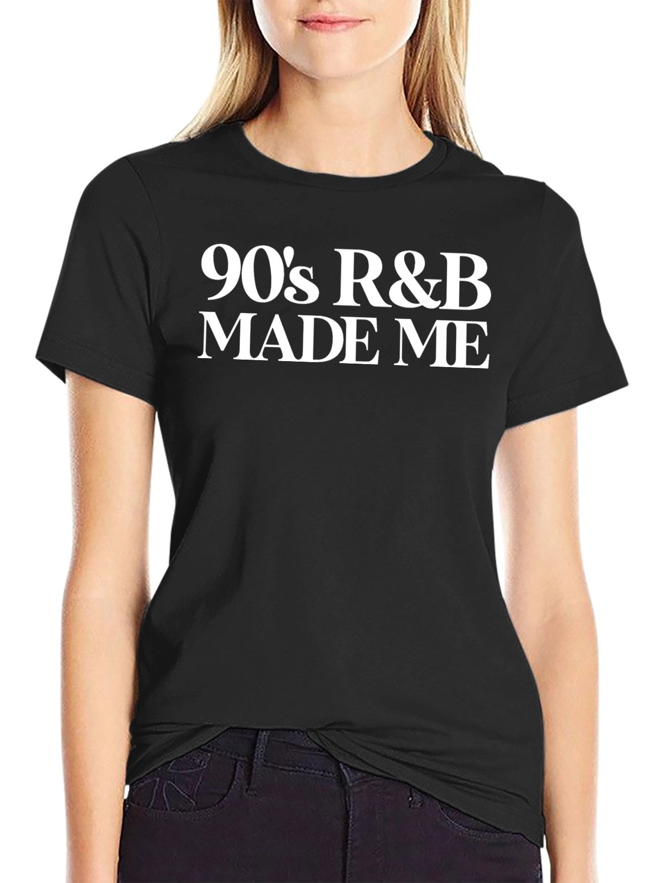 90s R&B Made Me Black T-Shirt