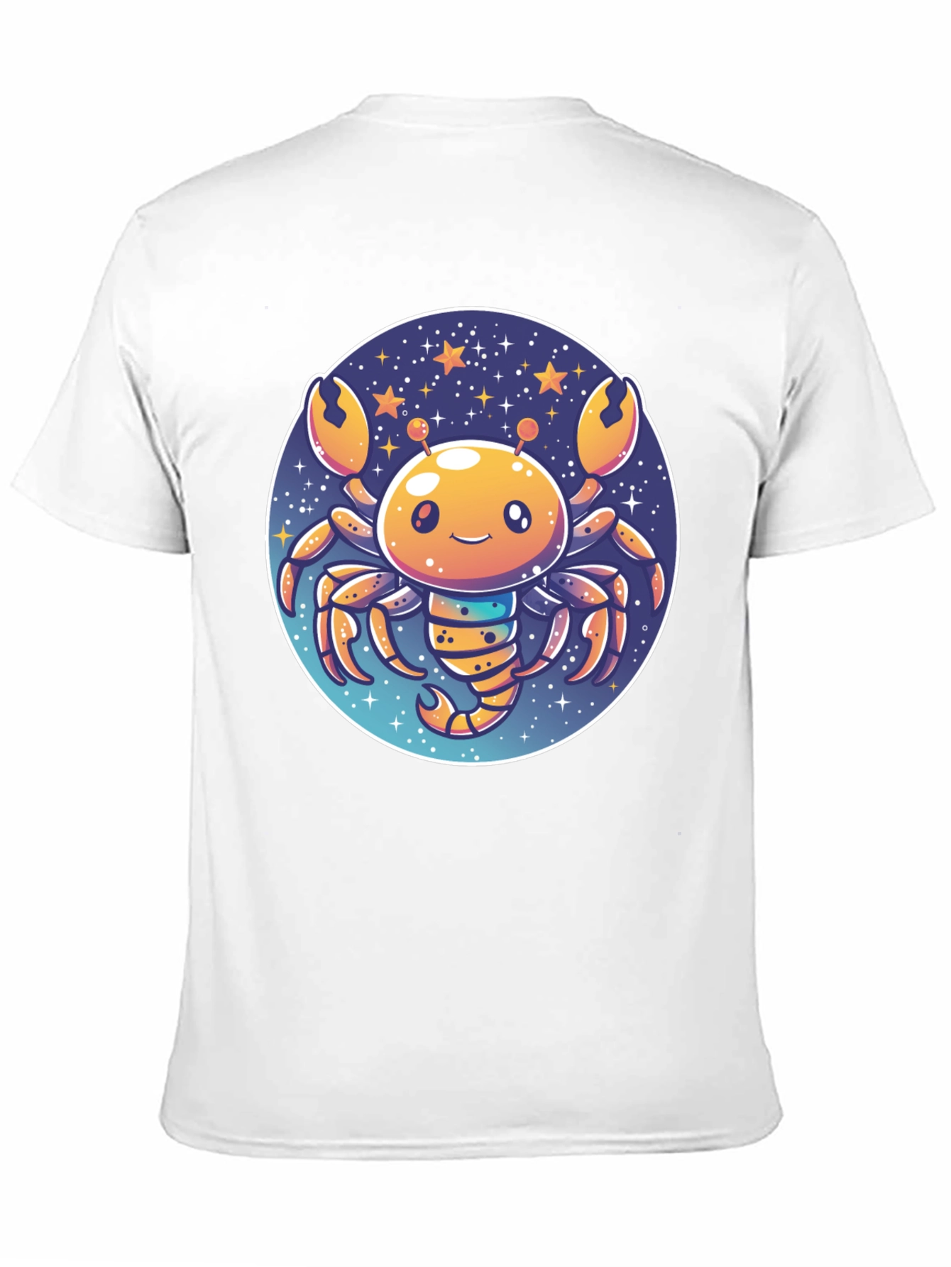 Cartoon Crab Zodiac T-Shirt