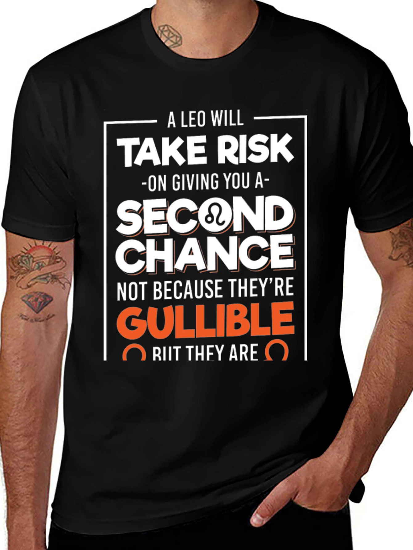 Leo Zodiac Sign Graphic T-Shirt