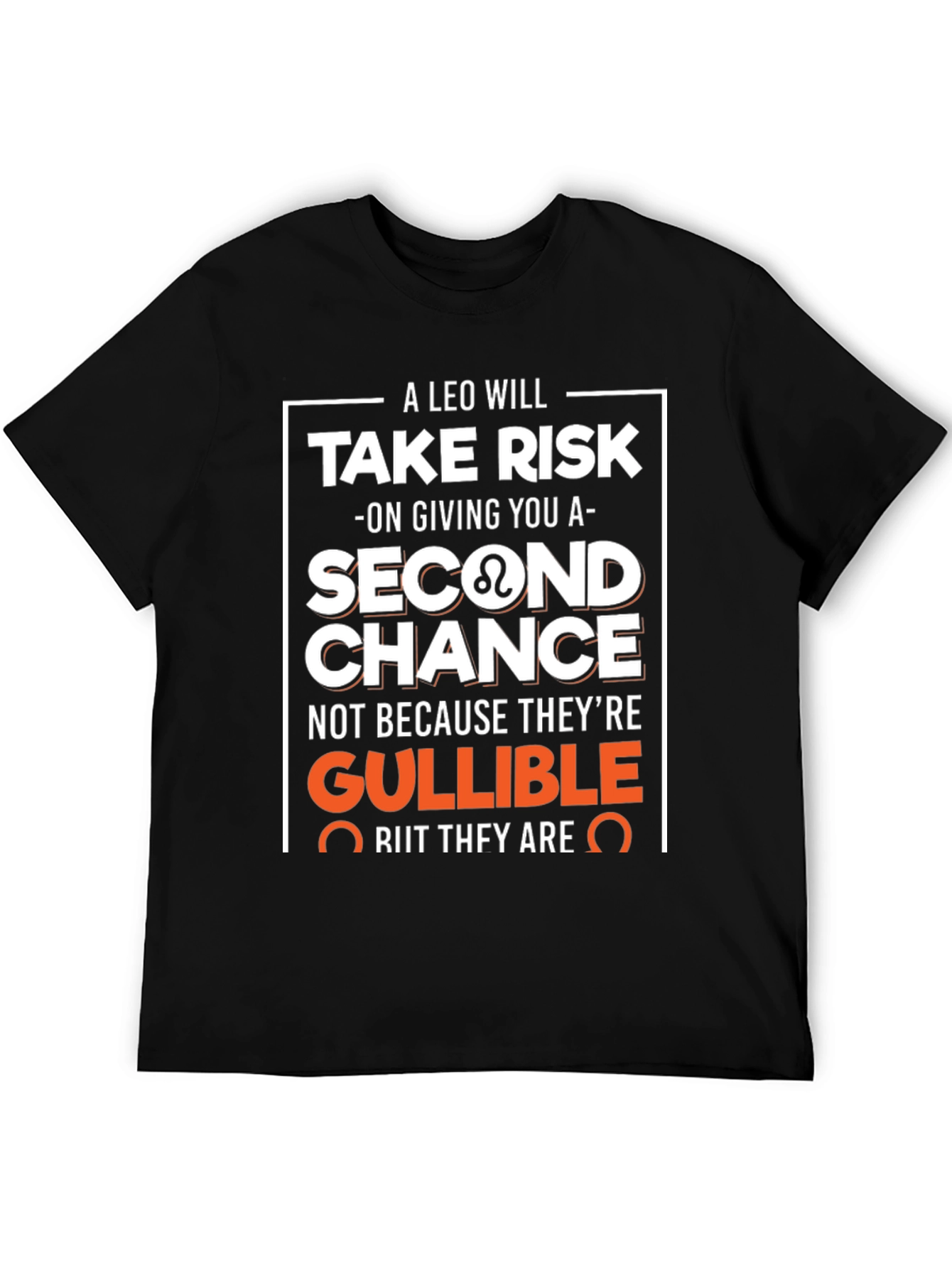 Leo Zodiac Sign Graphic T-Shirt