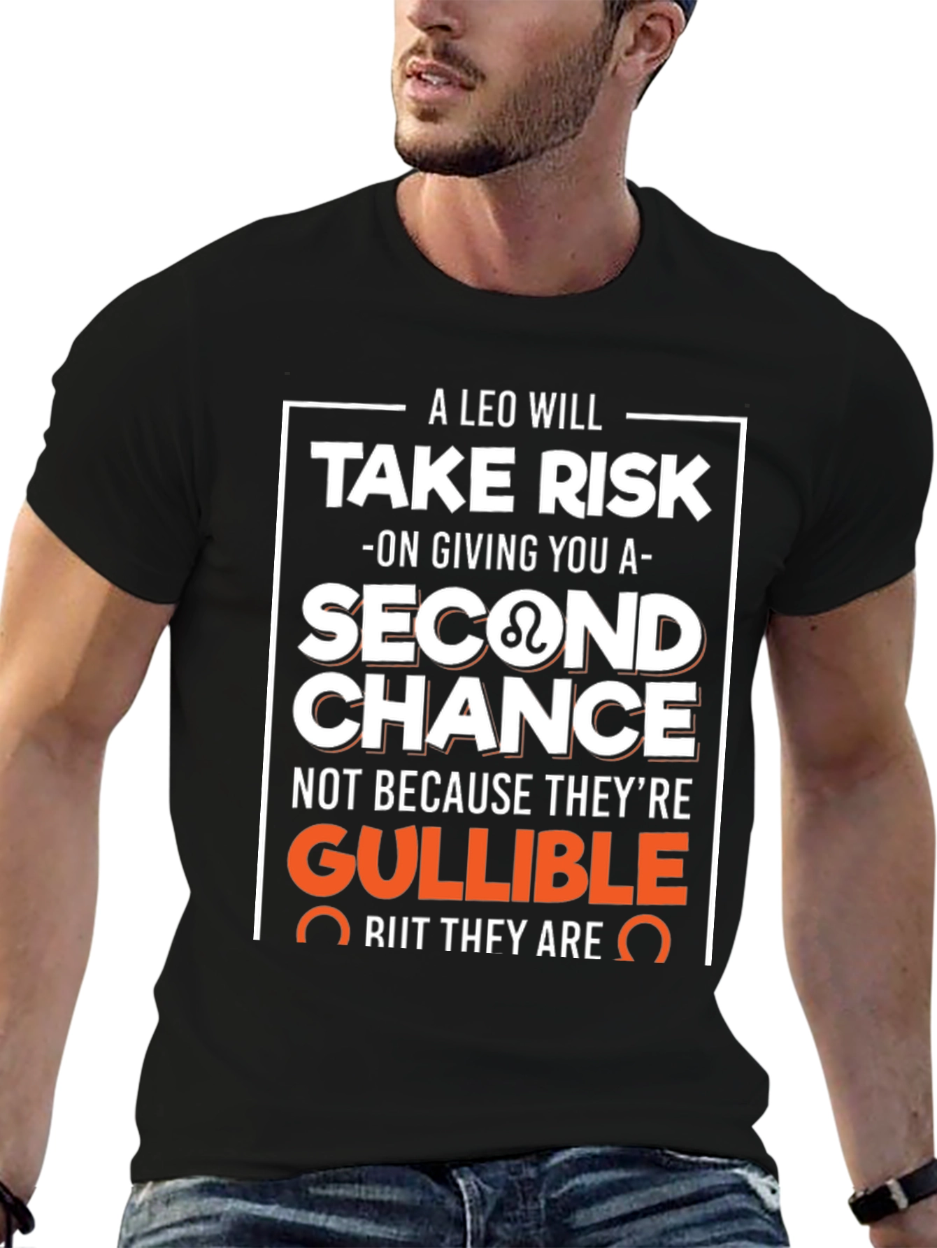 Leo Zodiac Sign Graphic T-Shirt