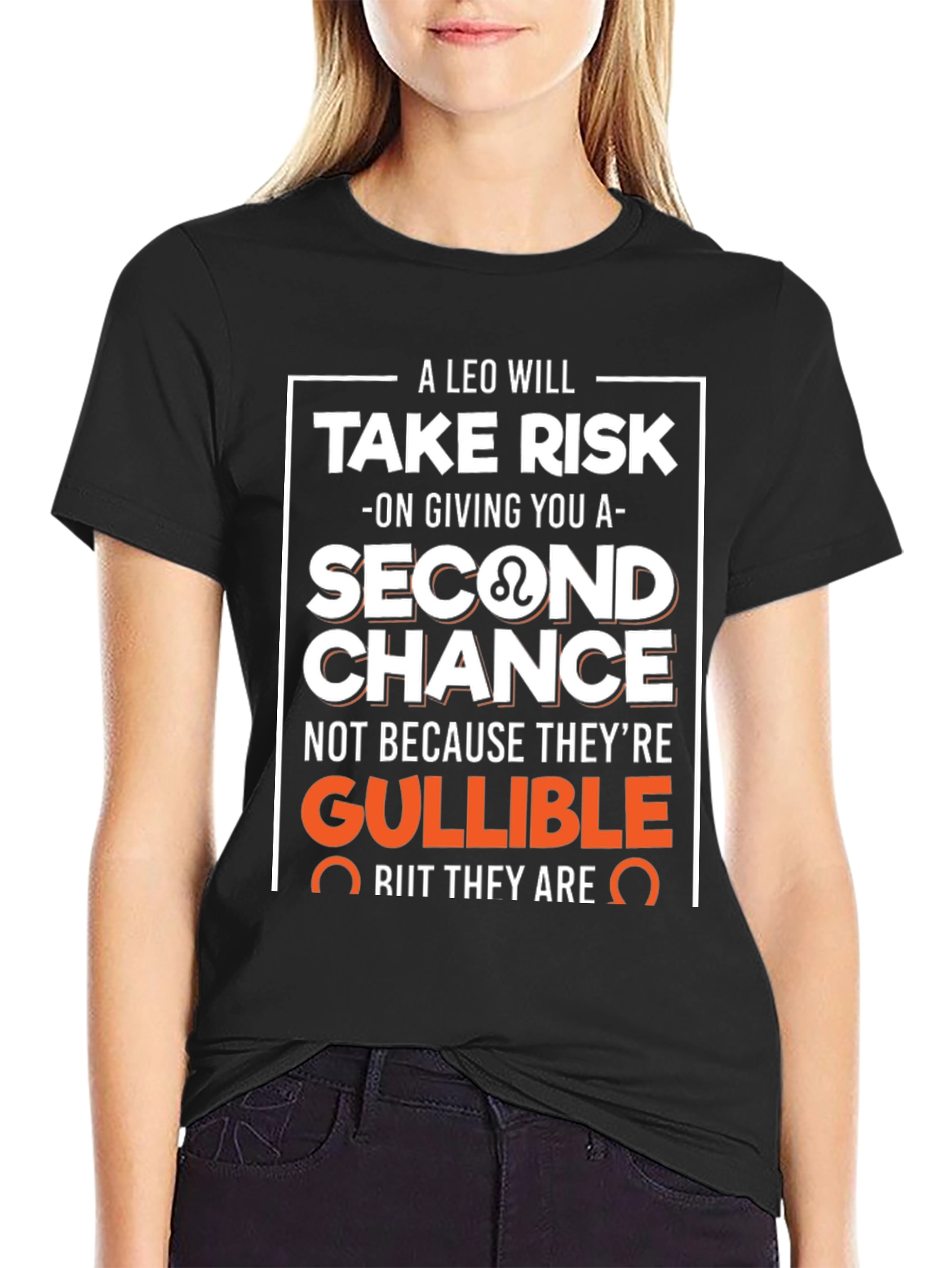 Leo Zodiac Sign Graphic T-Shirt