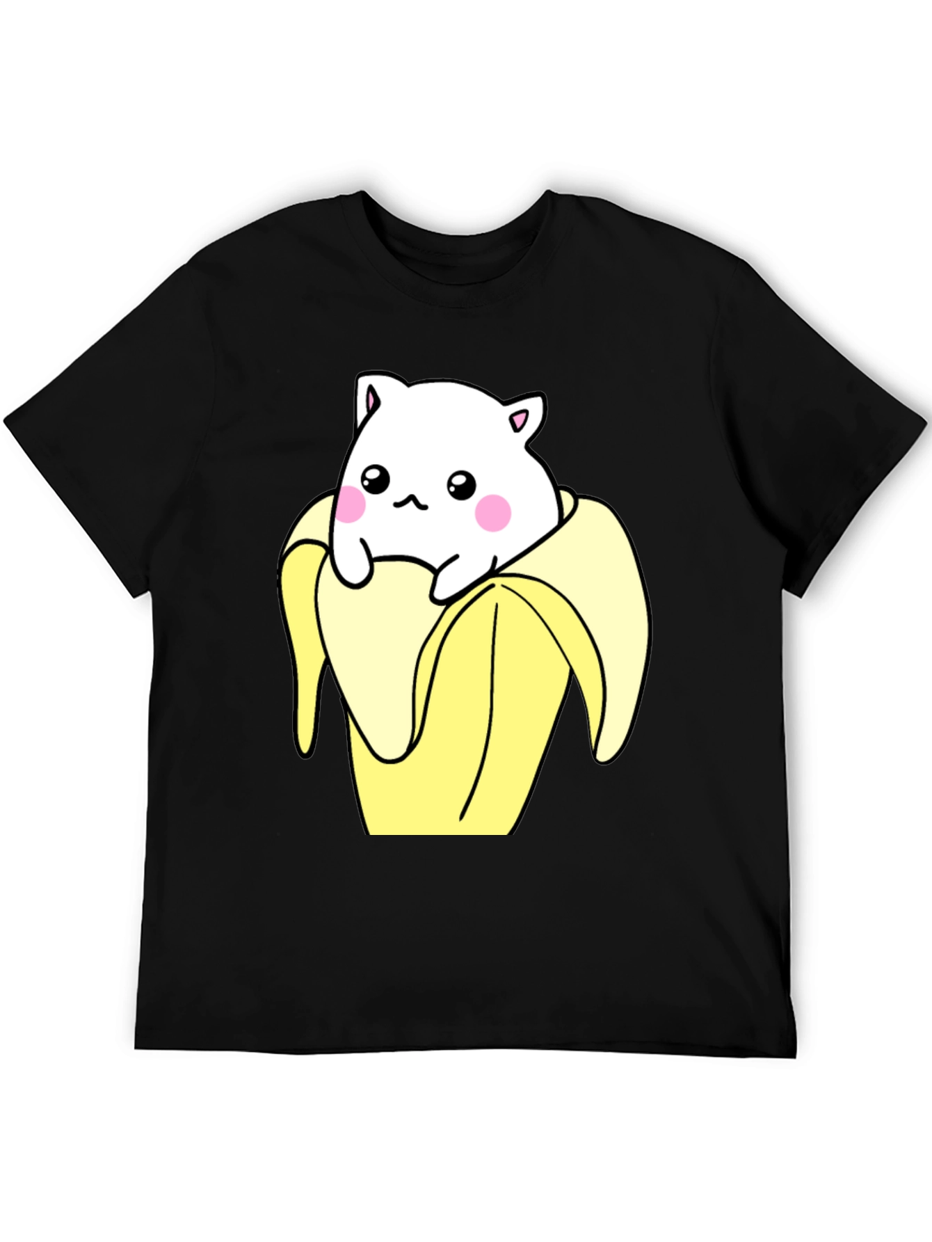 Banana Cat T-Shirt - Kawaii Style!