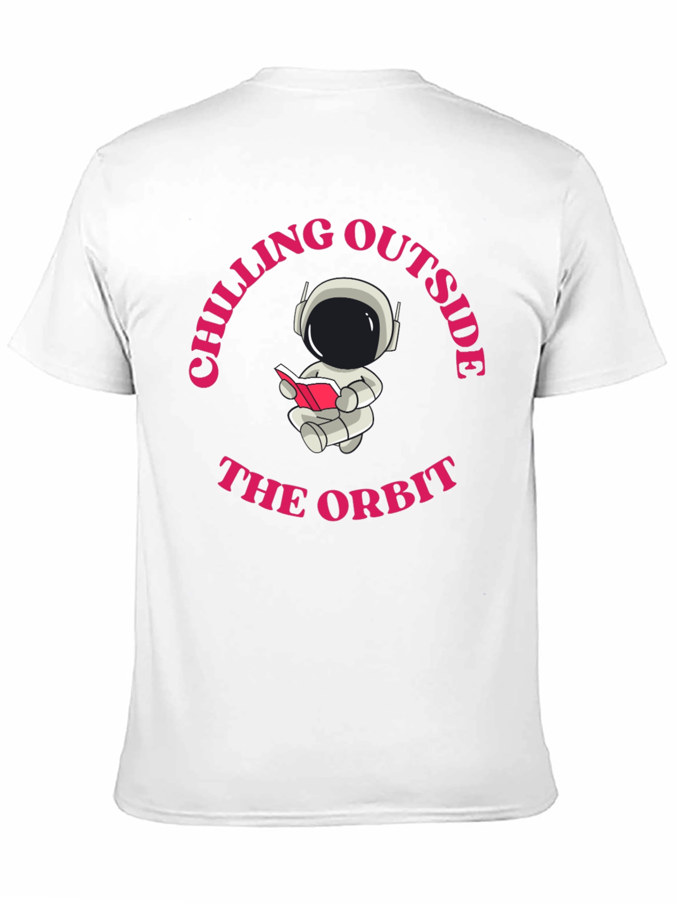 Chilling Outside the Orbit Graphic Tee