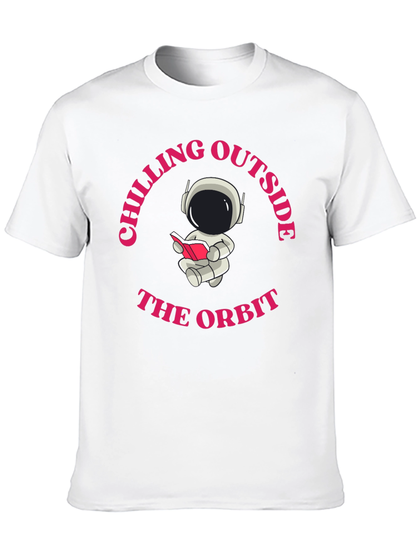 Chilling Outside the Orbit Graphic Tee