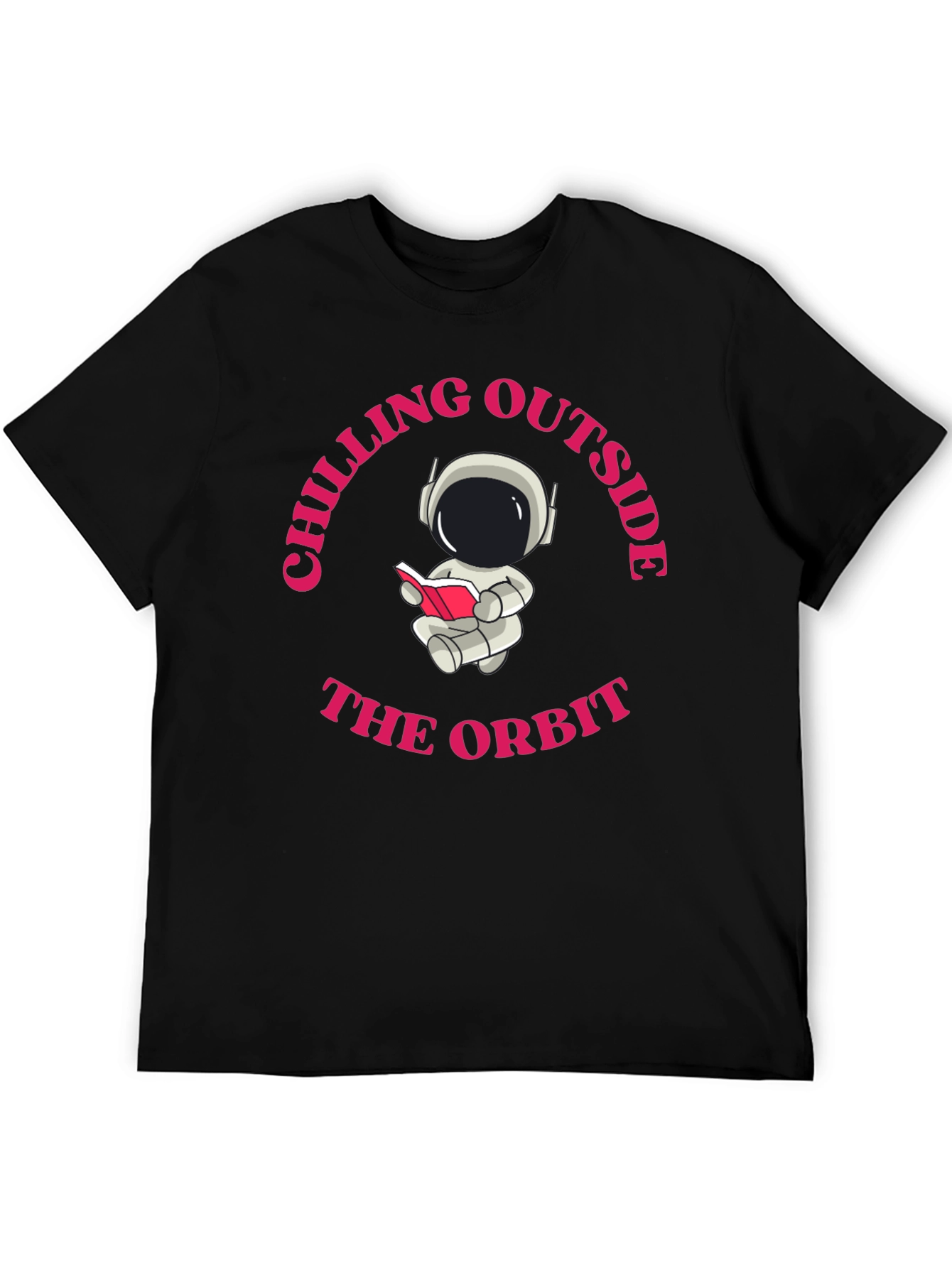 Chilling Outside the Orbit Graphic Tee