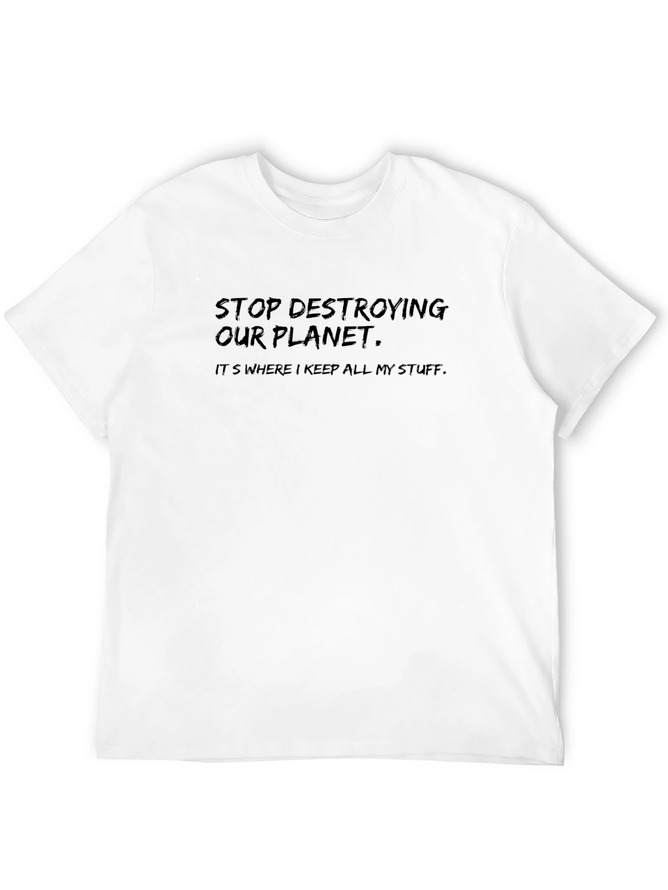 Eco-Friendly Black T-Shirt