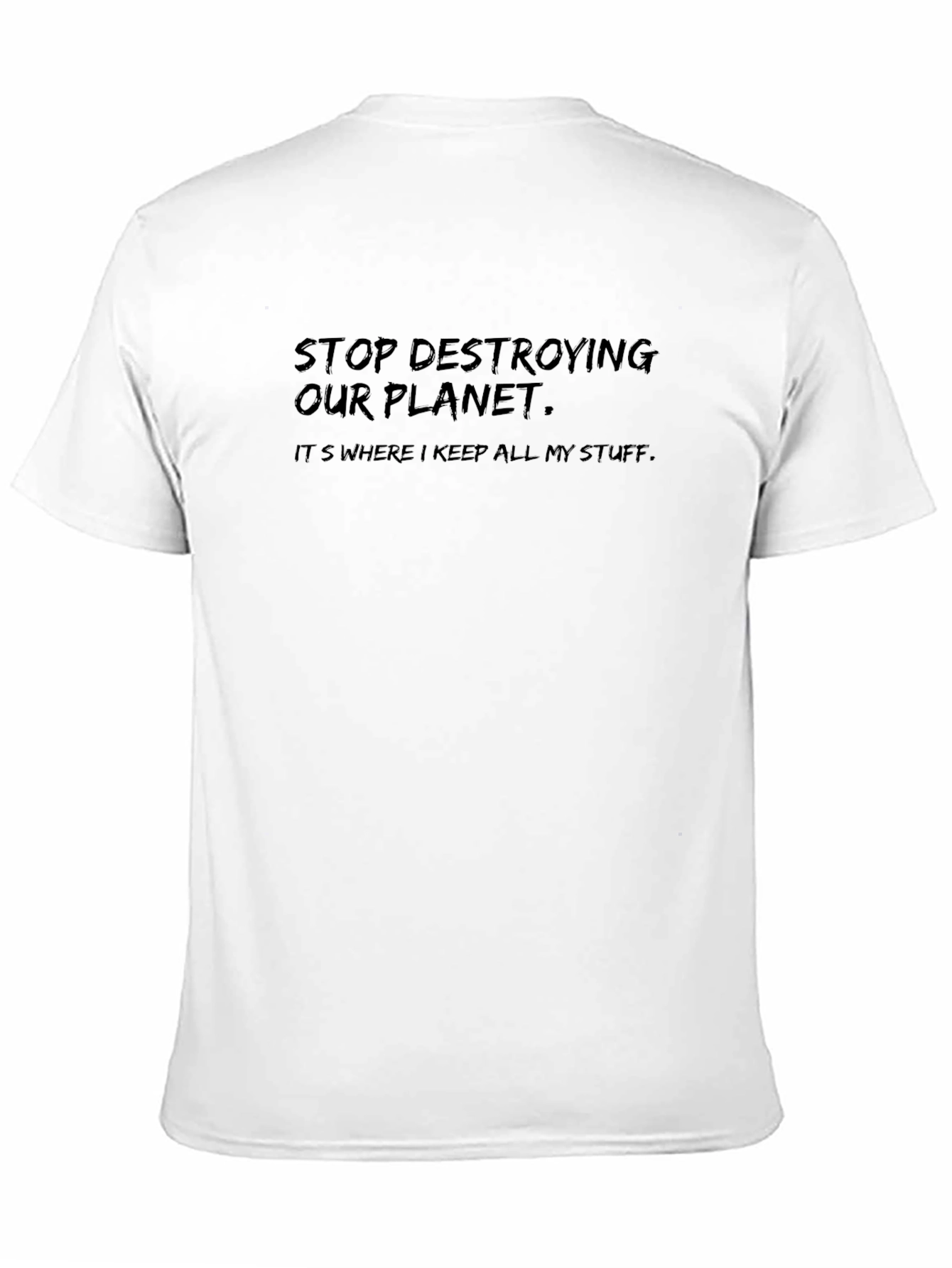 Eco-Friendly Black T-Shirt