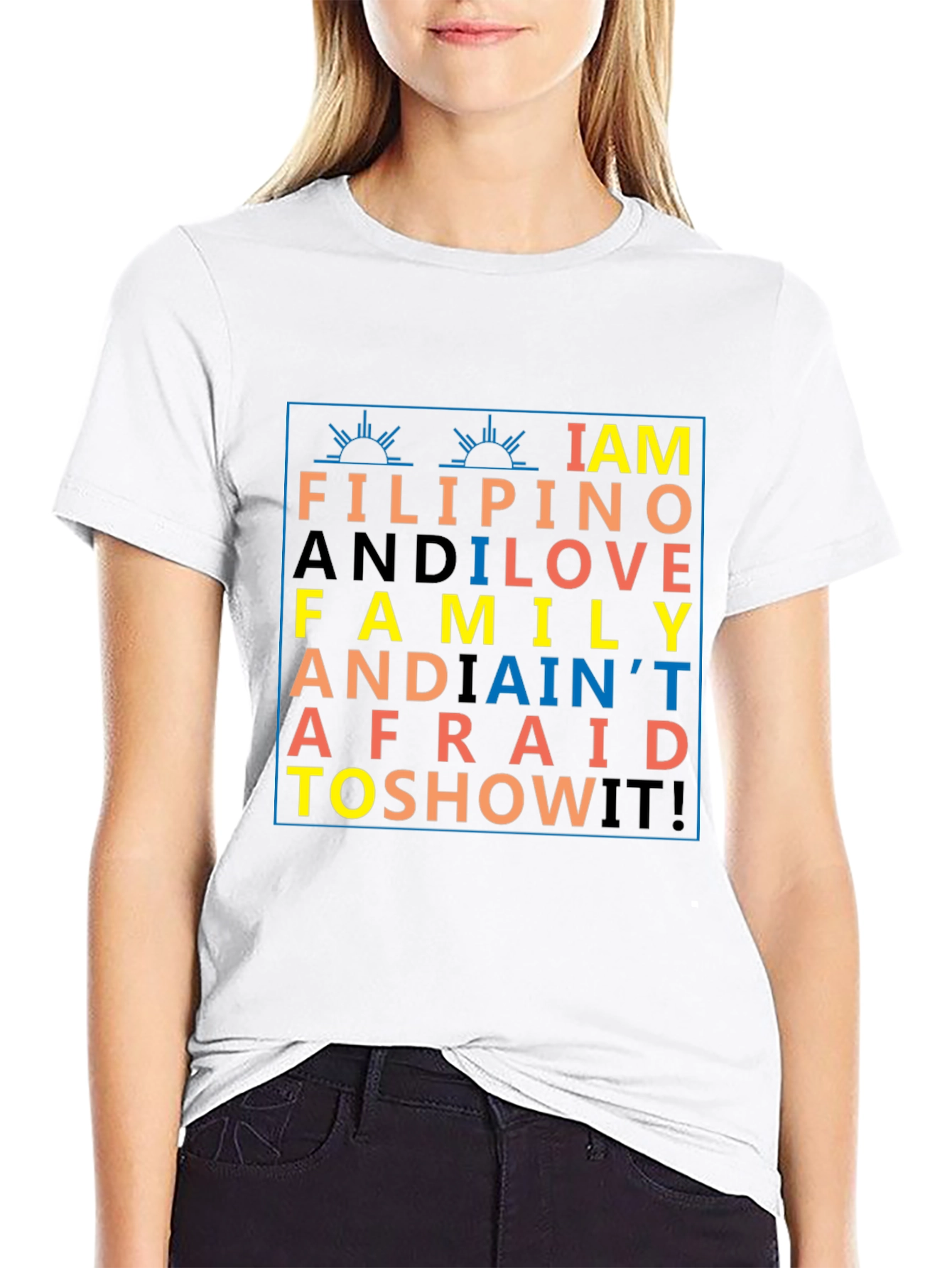 I am Filipino T-Shirt - Family Love Pride