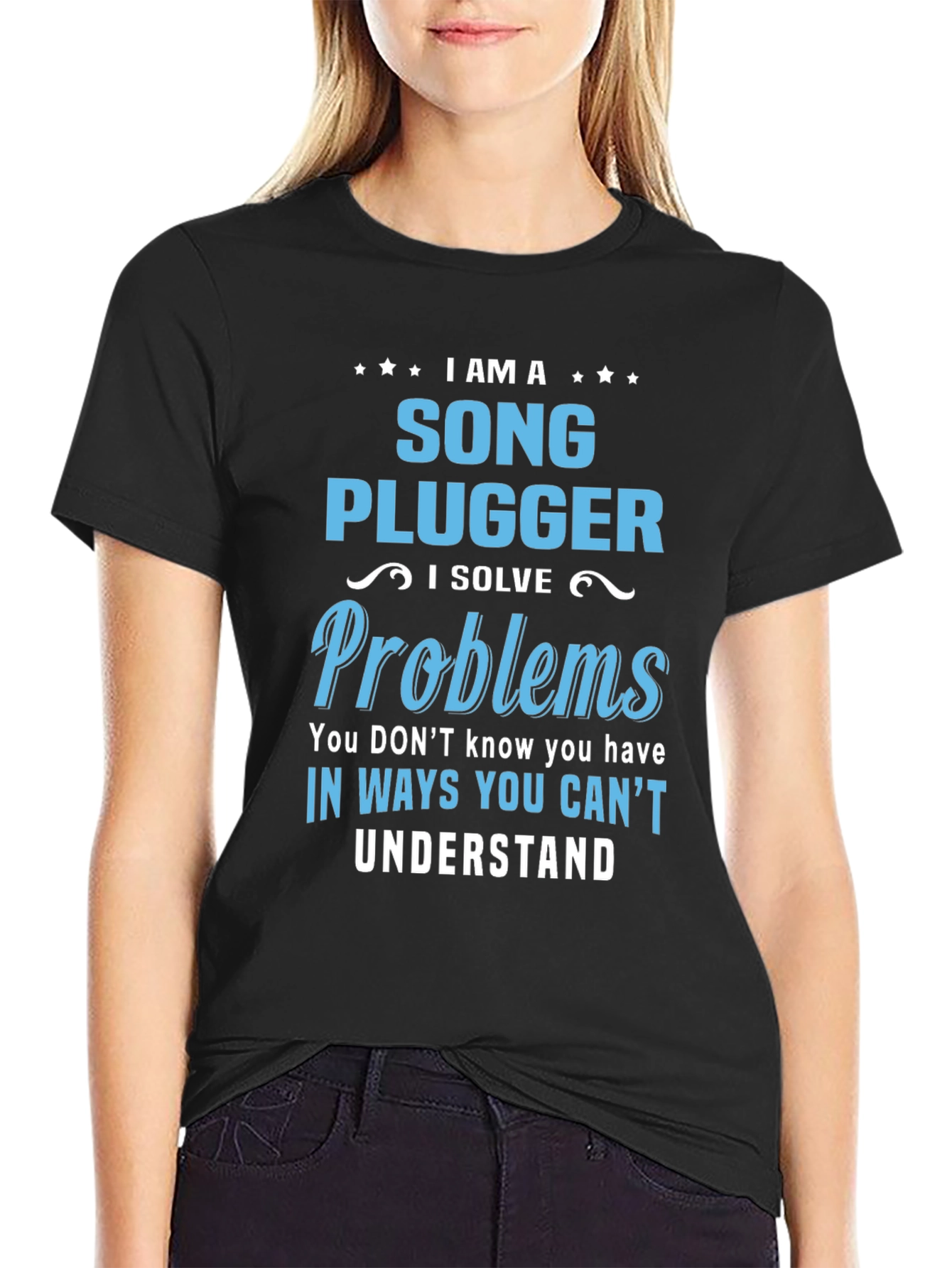 Song Plugger T-Shirt - Problem Solver Tee