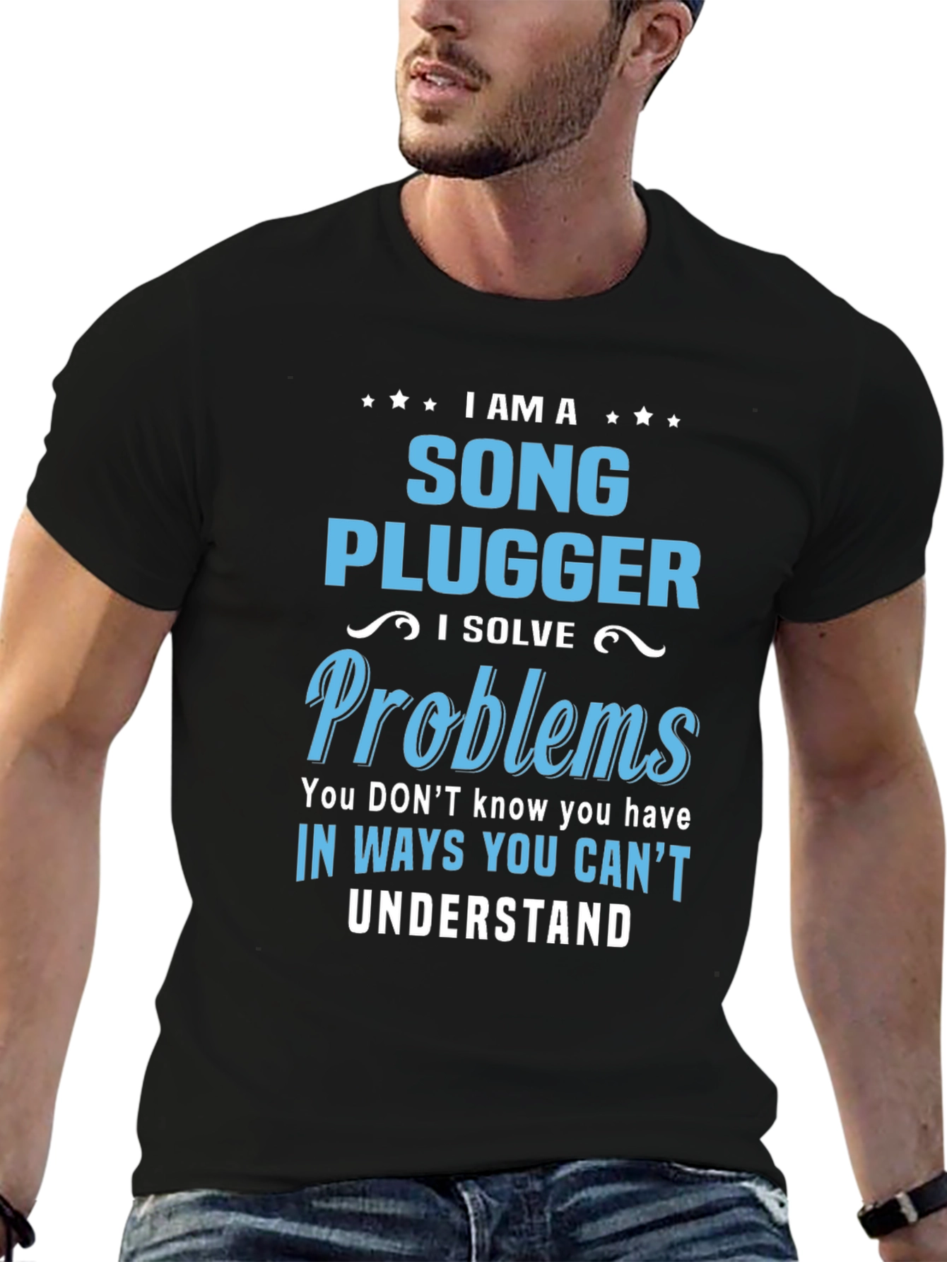 Song Plugger T-Shirt - Problem Solver Tee