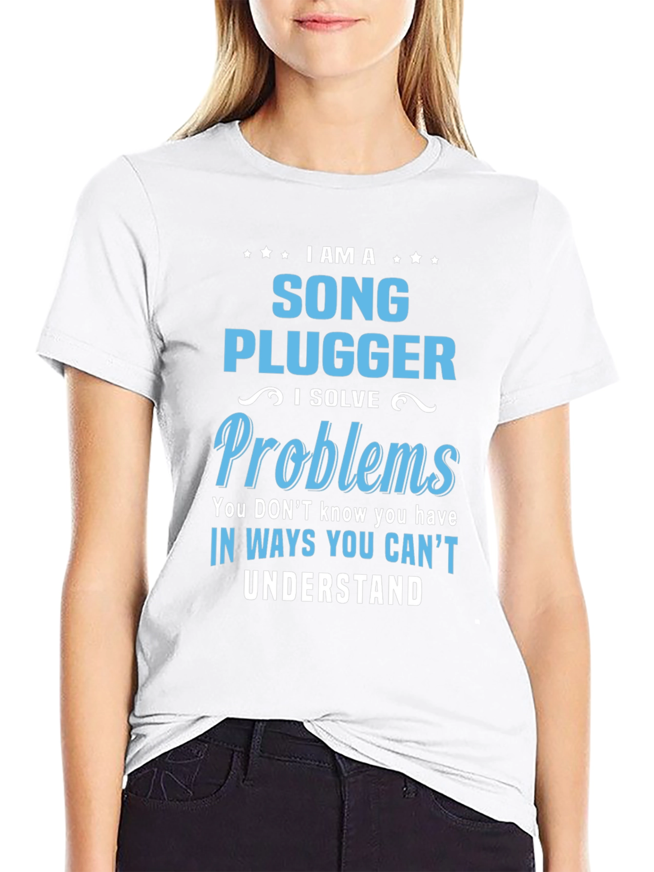 Song Plugger T-Shirt - Problem Solver Tee