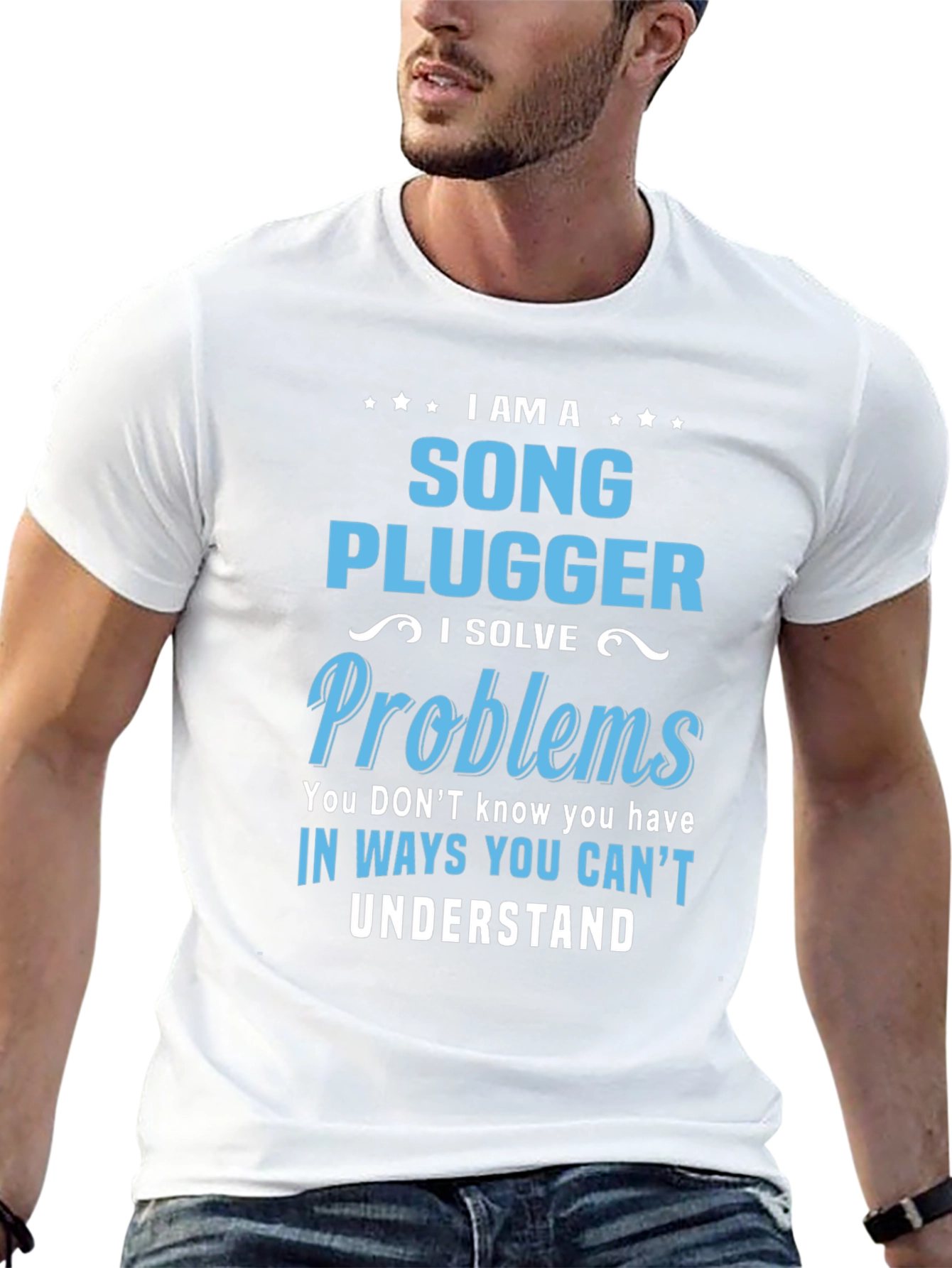 Song Plugger T-Shirt - Problem Solver Tee