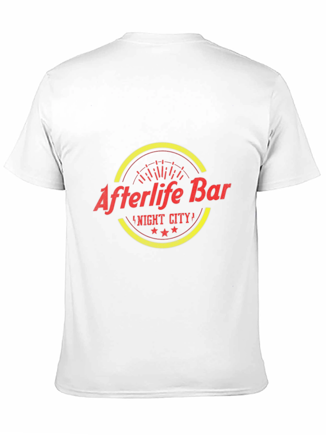 Afterlife Bar Night City T-Shirt - Cyberpunk Inspired Tee