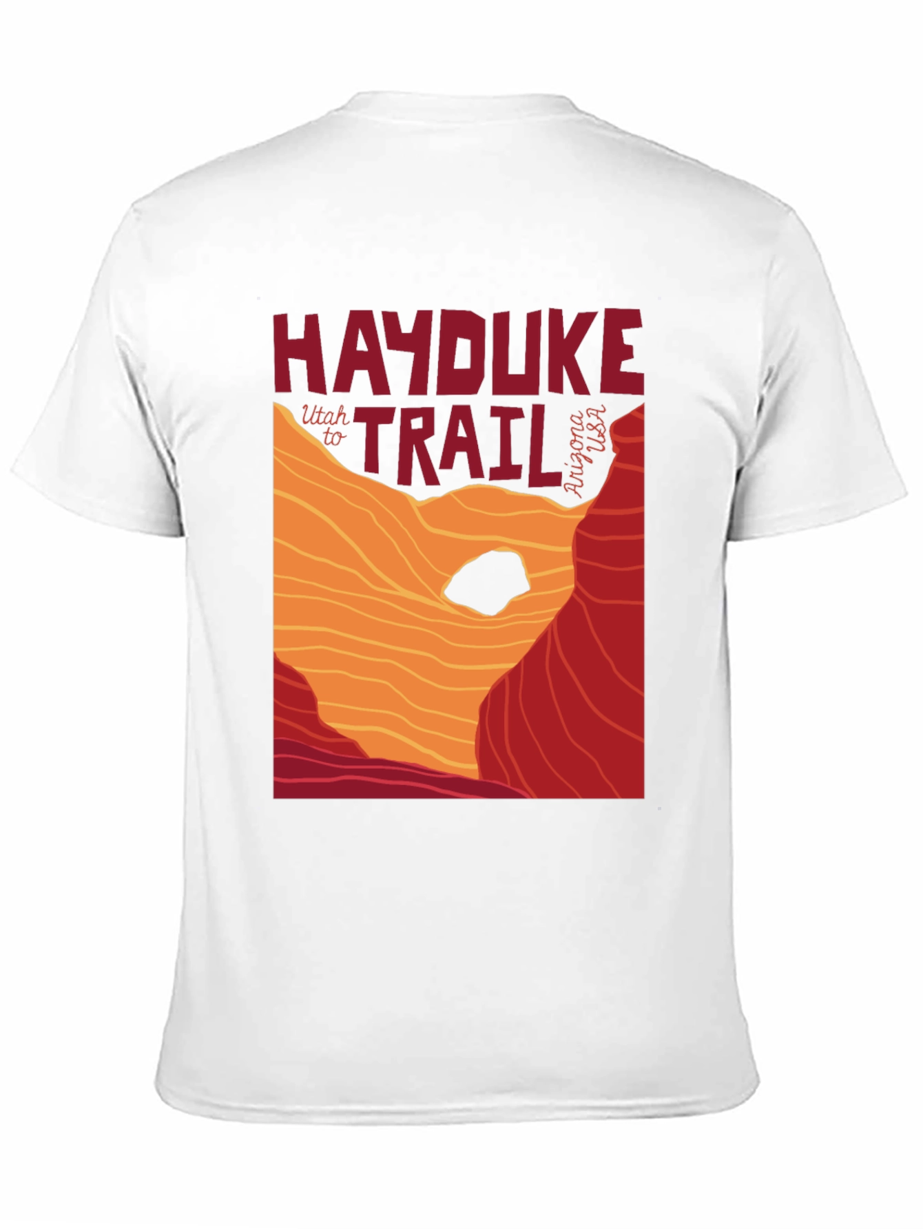 Hayduke Trail T-Shirt - Hiking Adventure Tee