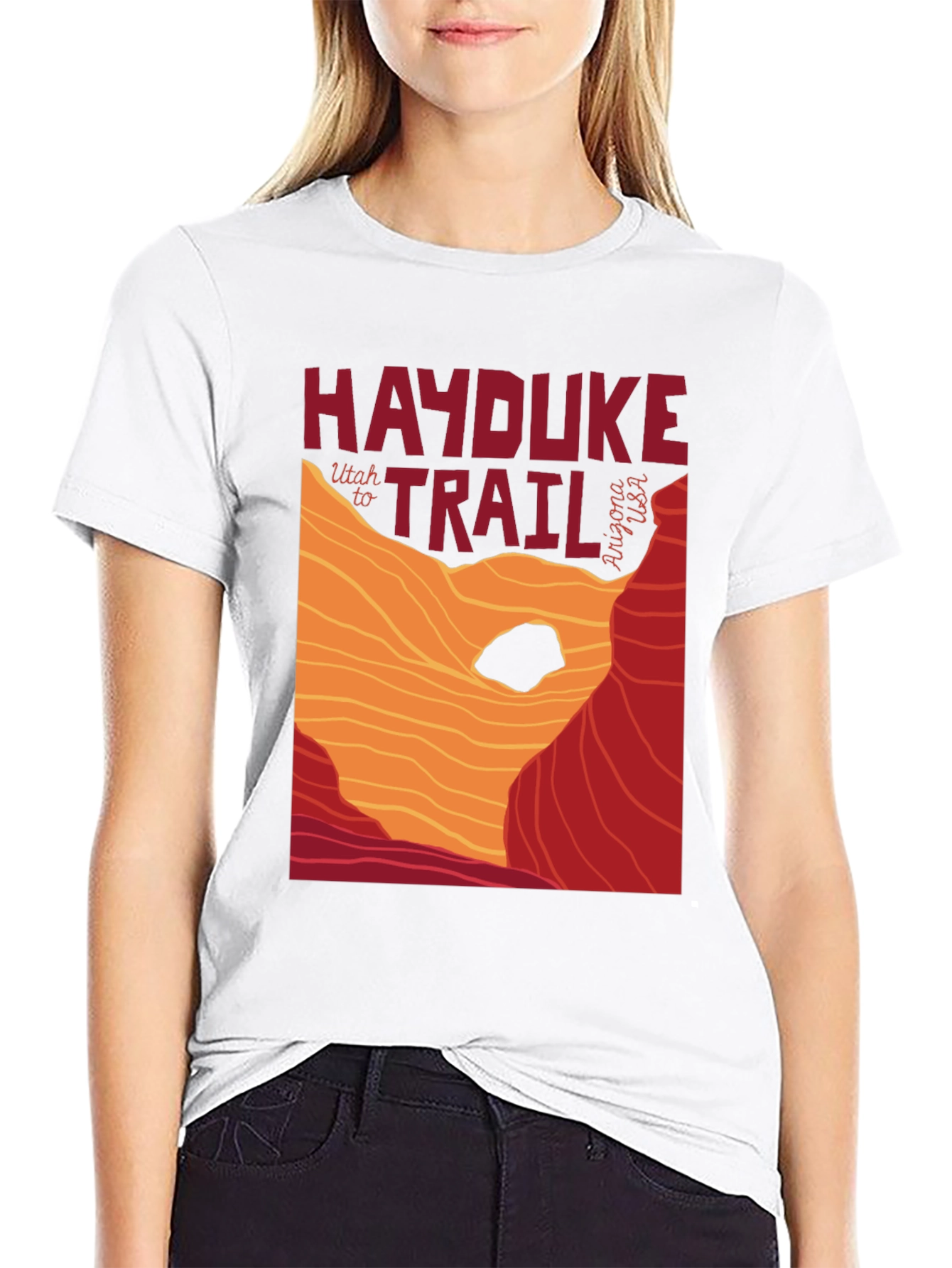 Hayduke Trail T-Shirt - Hiking Adventure Tee