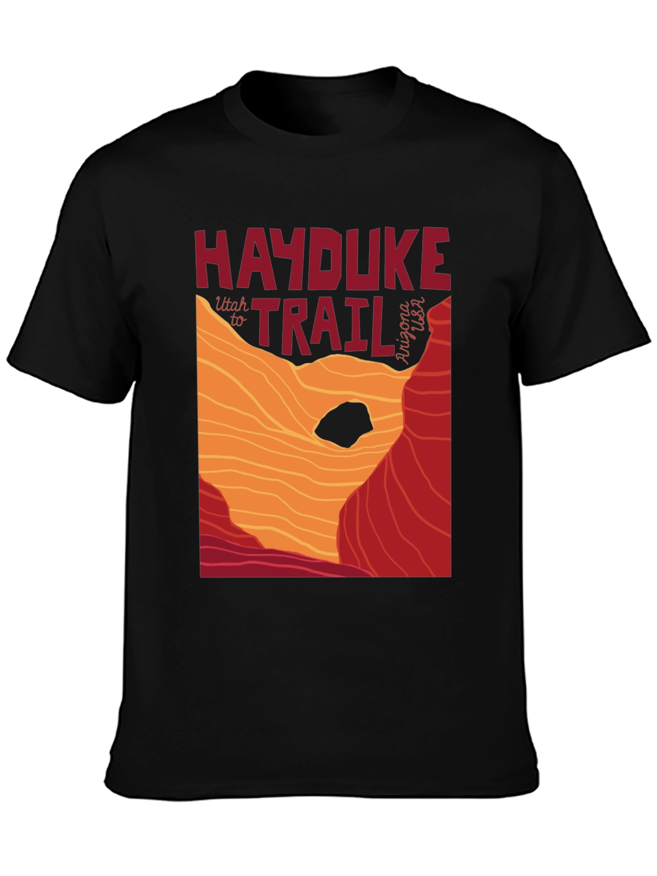 Hayduke Trail T-Shirt - Hiking Adventure Tee