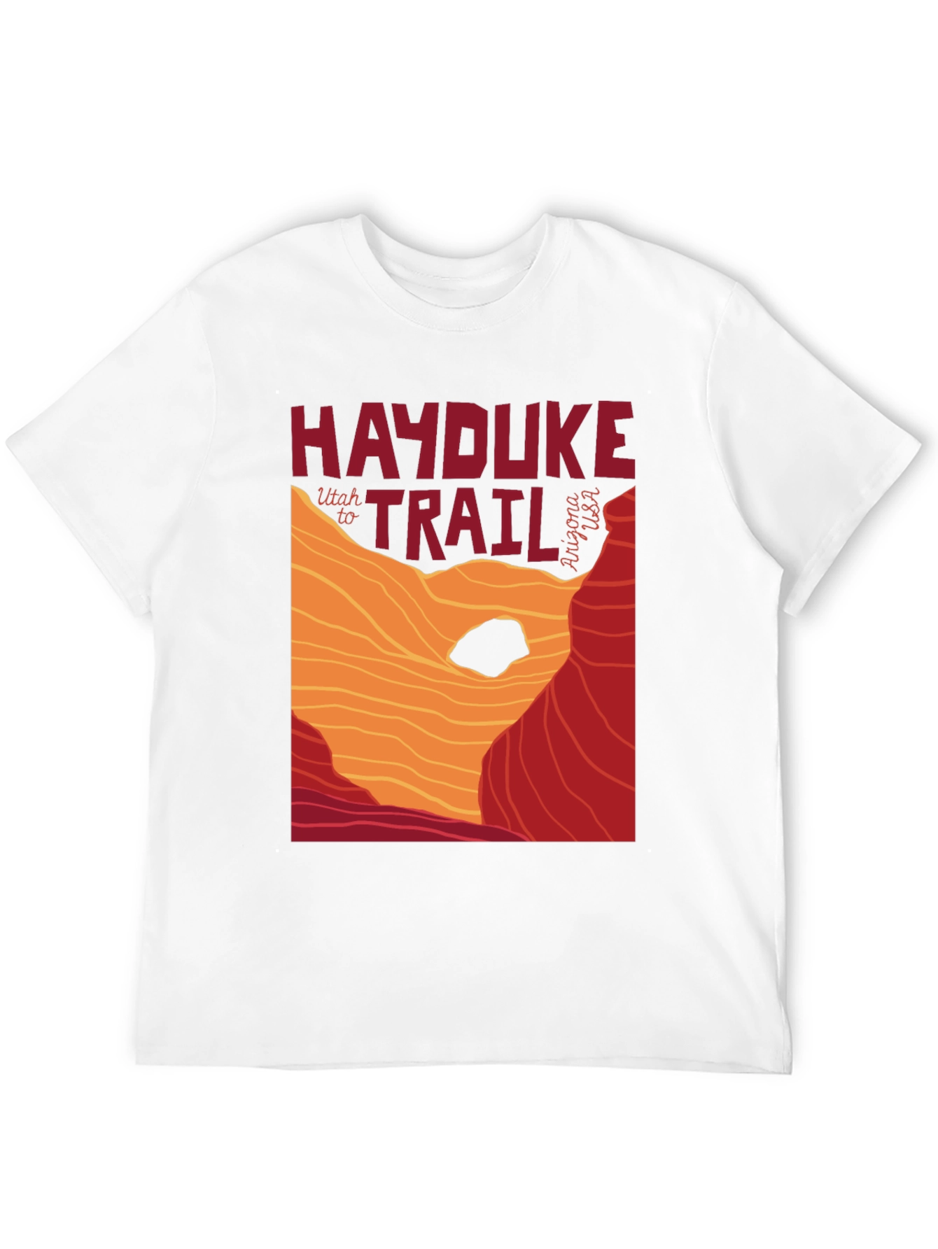 Hayduke Trail T-Shirt - Hiking Adventure Tee