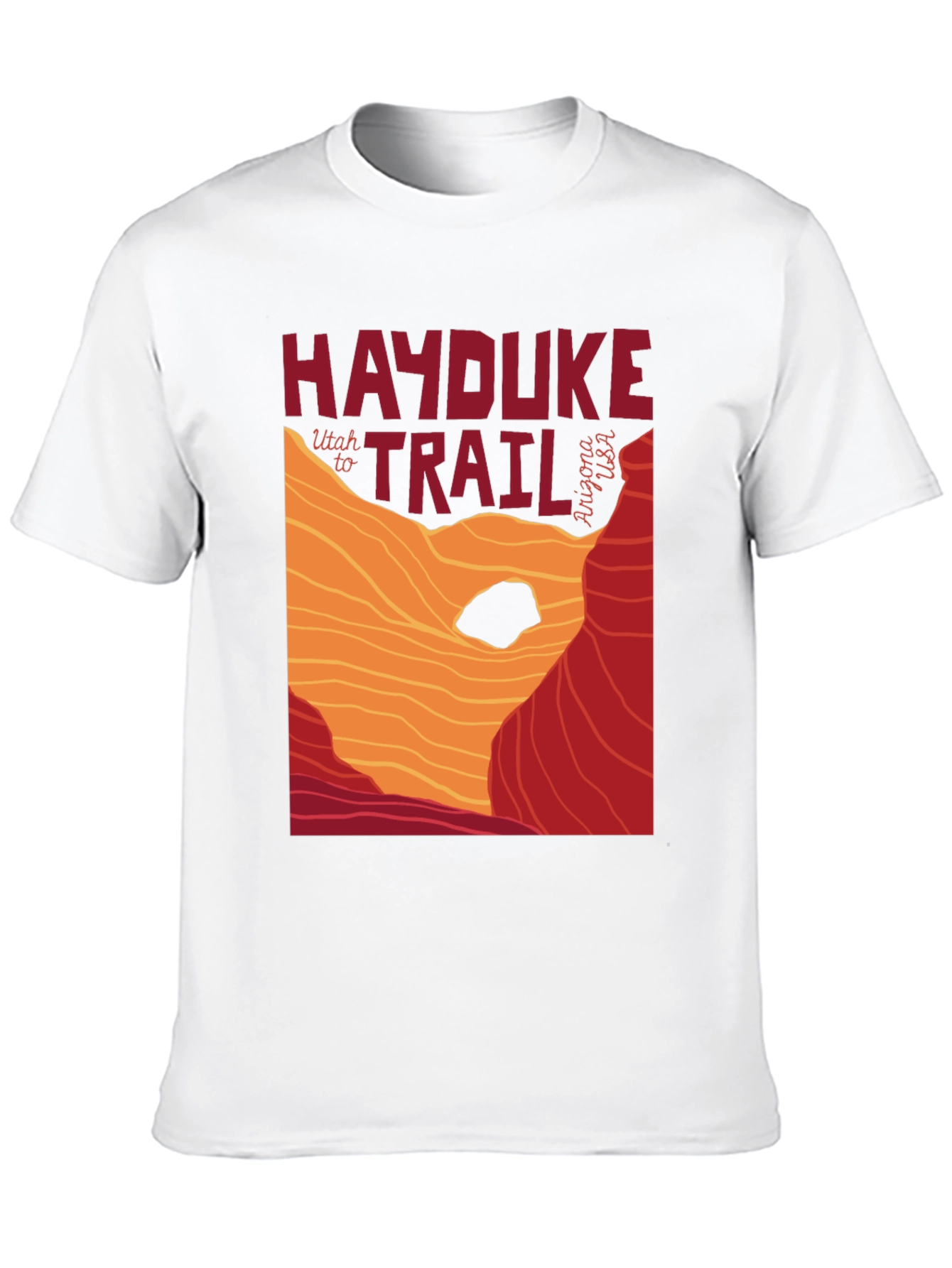 Hayduke Trail T-Shirt - Hiking Adventure Tee