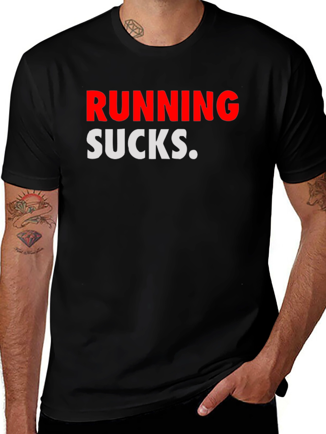 Running Sucks Graphic Tee