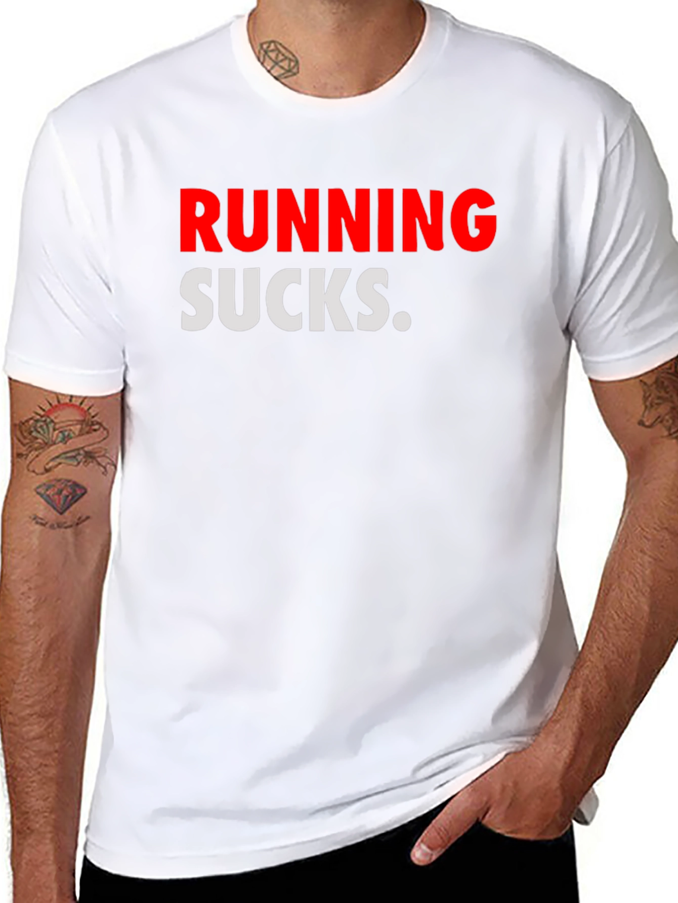 Running Sucks Graphic Tee