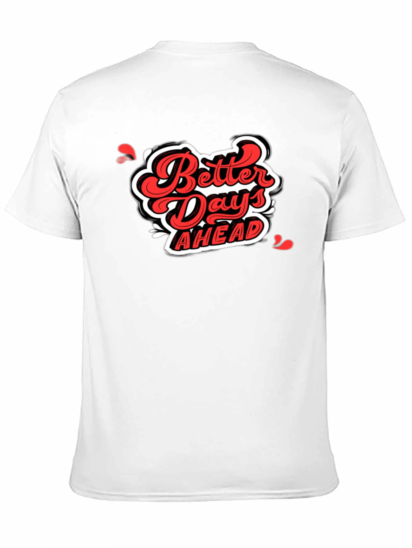 Better Days Ahead Graphic Tee - Black