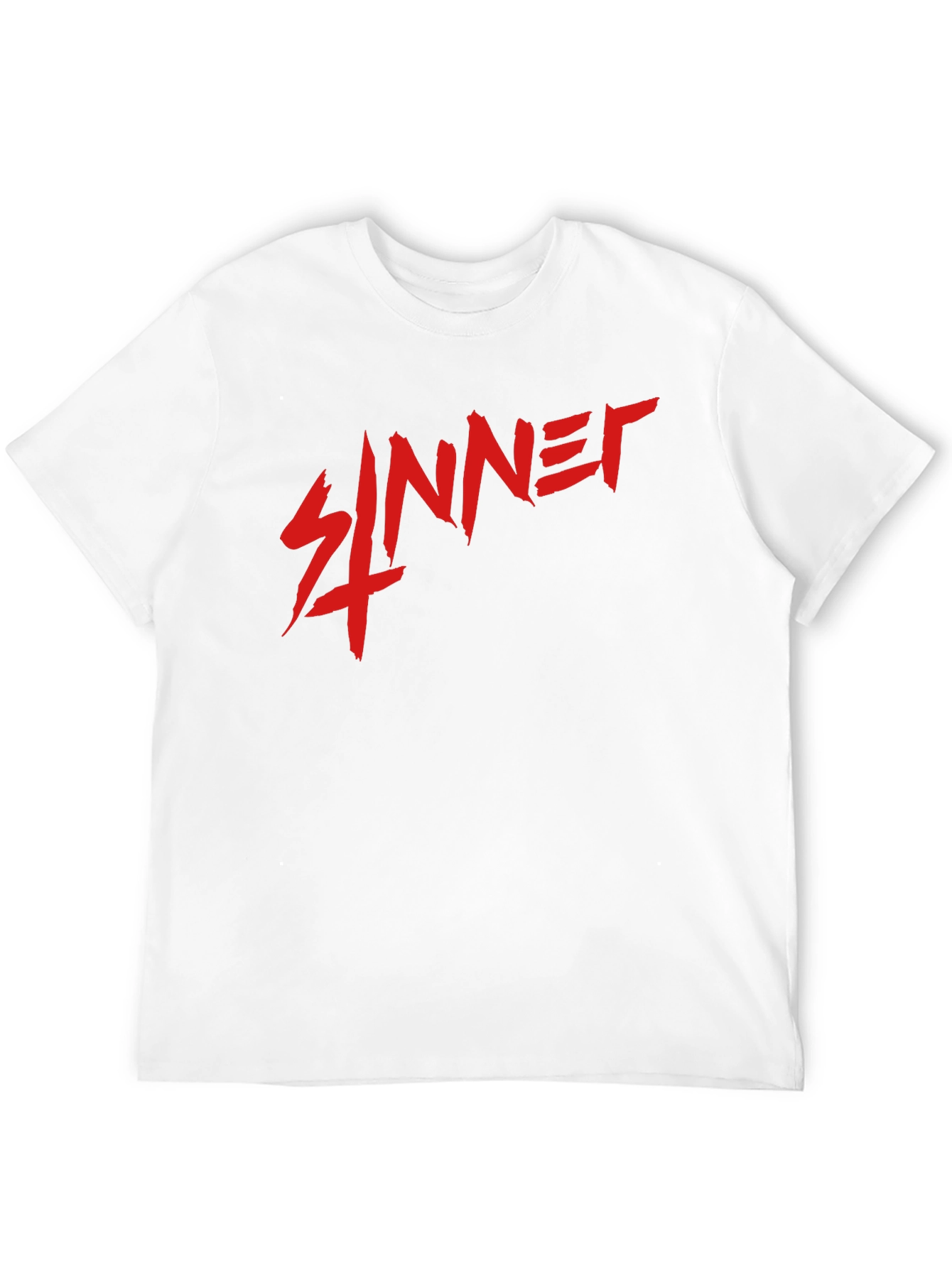 Sinner Black T-Shirt - Bold Graphic Tee